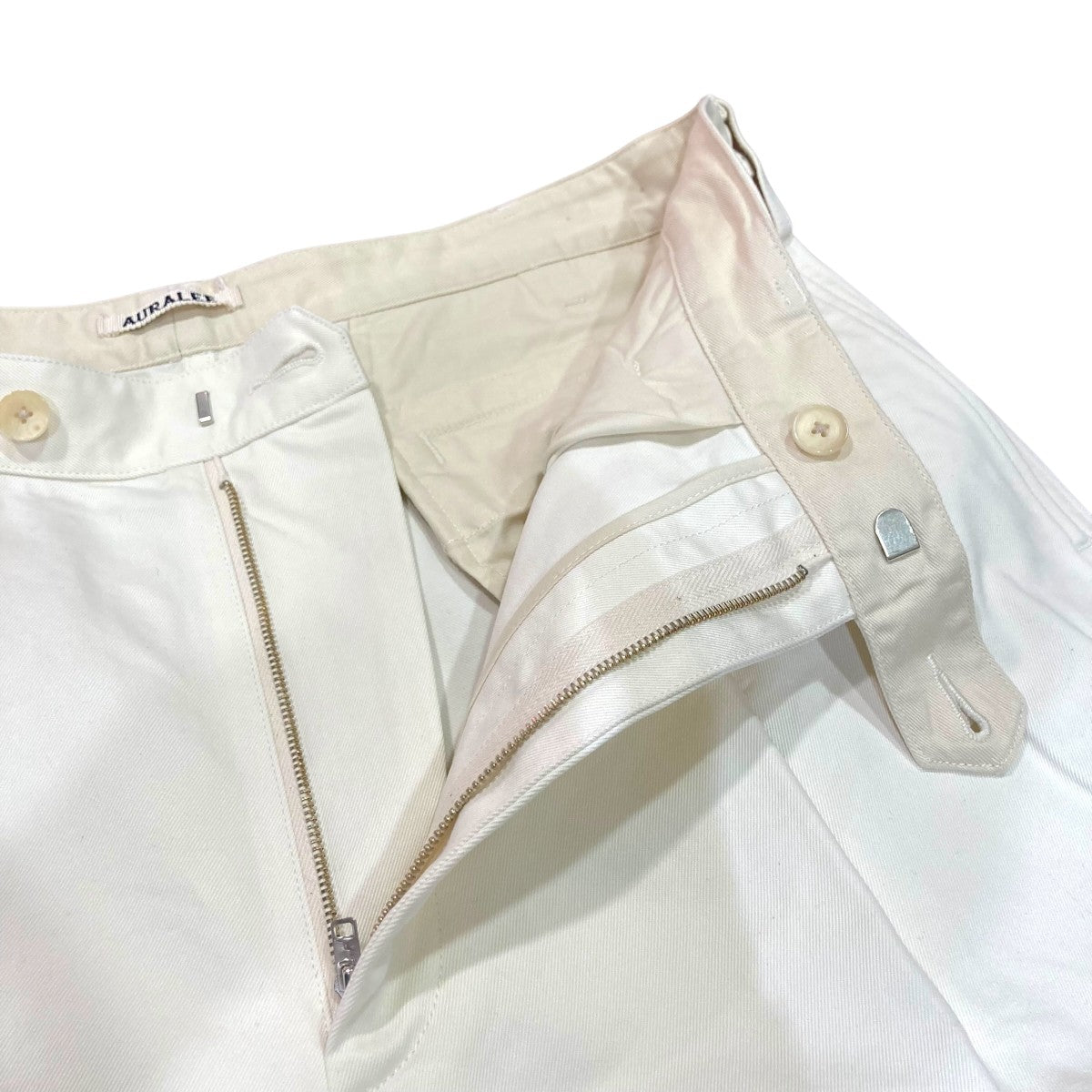 25SSWASHED FINX CHINO ONE TUCK PANTSチノパンA25SP02FC