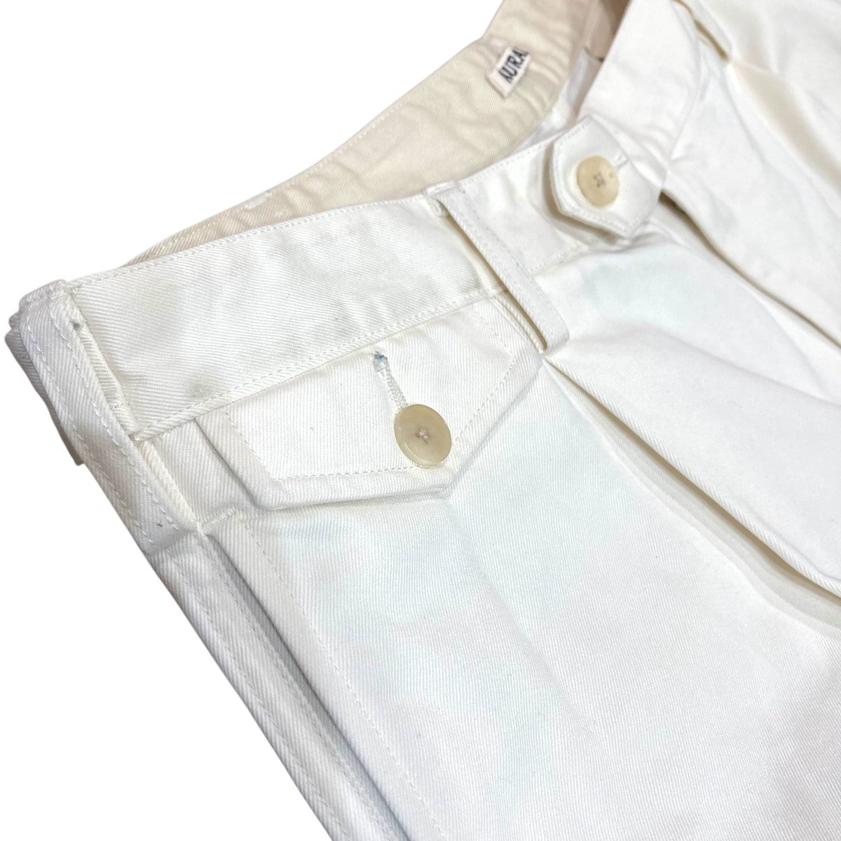 25SSWASHED FINX CHINO ONE TUCK PANTSチノパンA25SP02FC