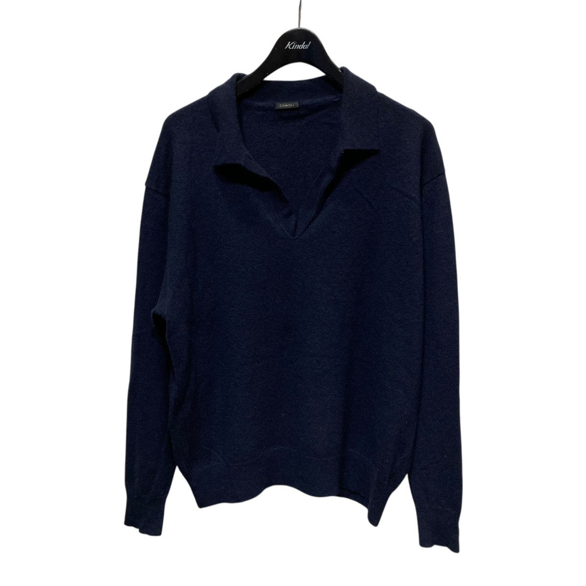 COMOLI(コモリ) 16GカシミヤシルクスキッパーニットV01-06009 V01