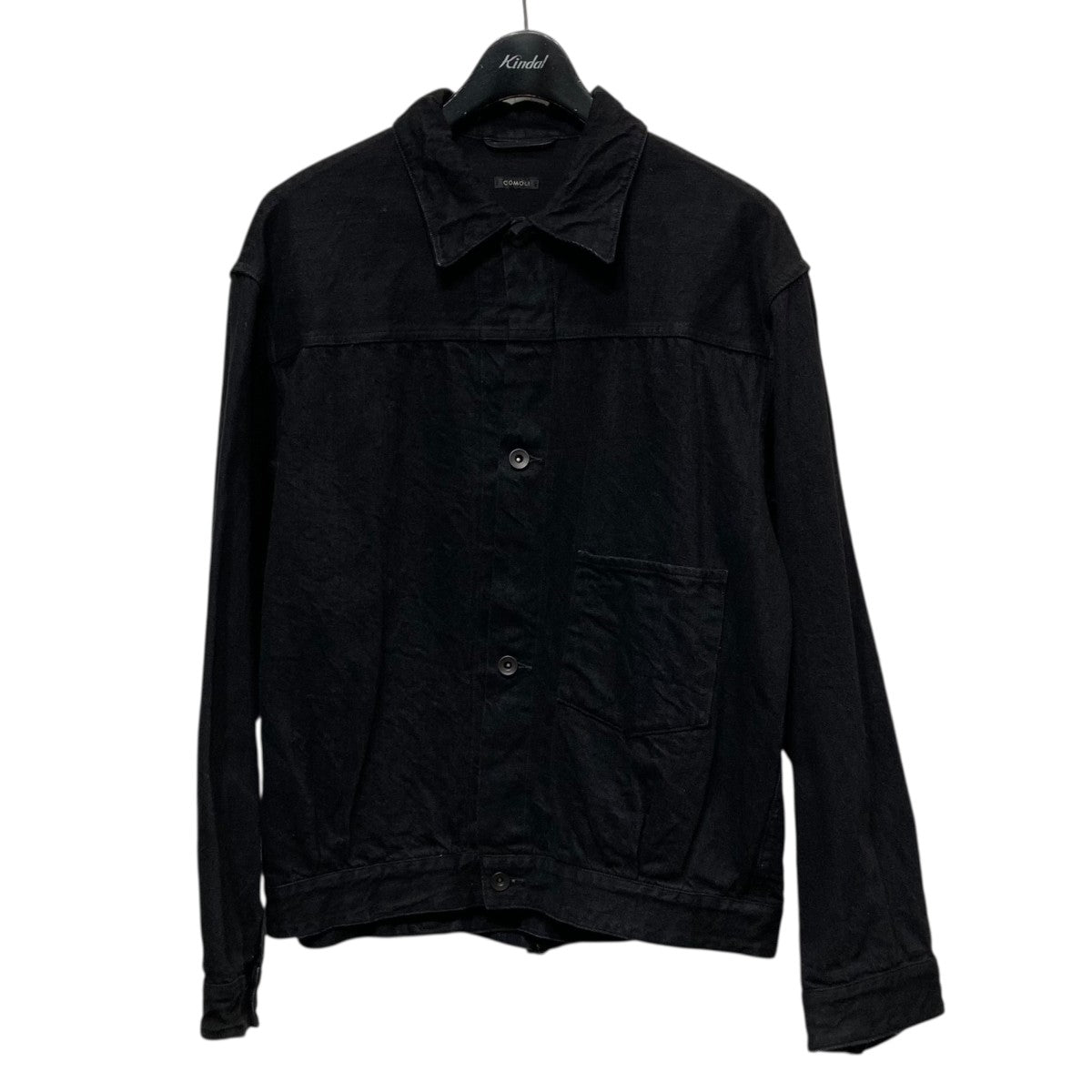 COMOLI(コモリ) デニムジャケットX01-01001 X01-01001 ブラック サイズ
