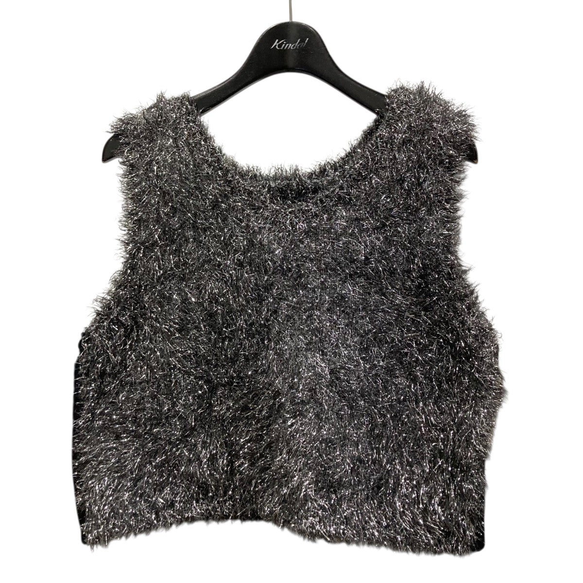 スパークルシャギーニットベスト407280