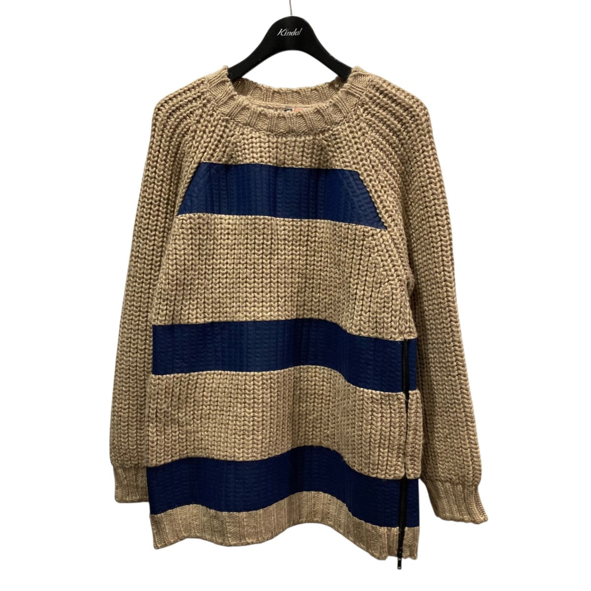 ボーダープリントニット1541MDM88