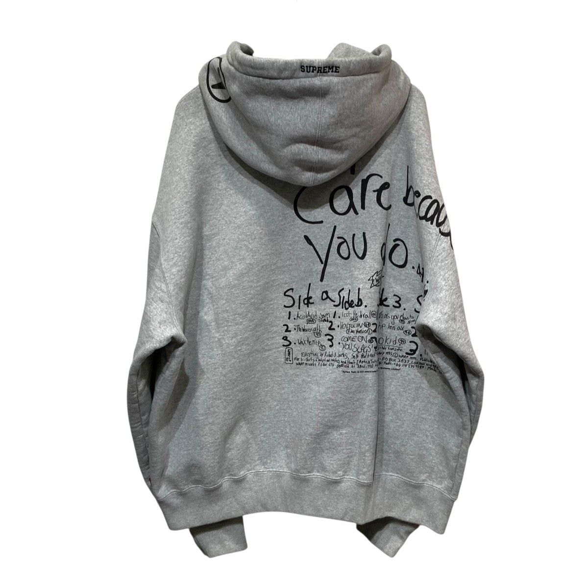 25SSZip Up Hooded Sweatshirtジップパーカー