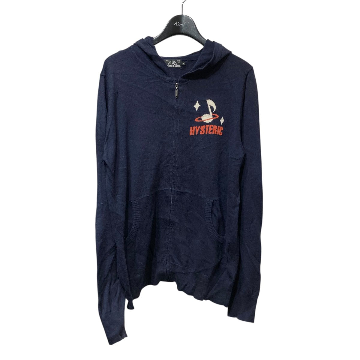 Hysteric Glamour(ヒステリックグラマー) ニットジップパーカー 