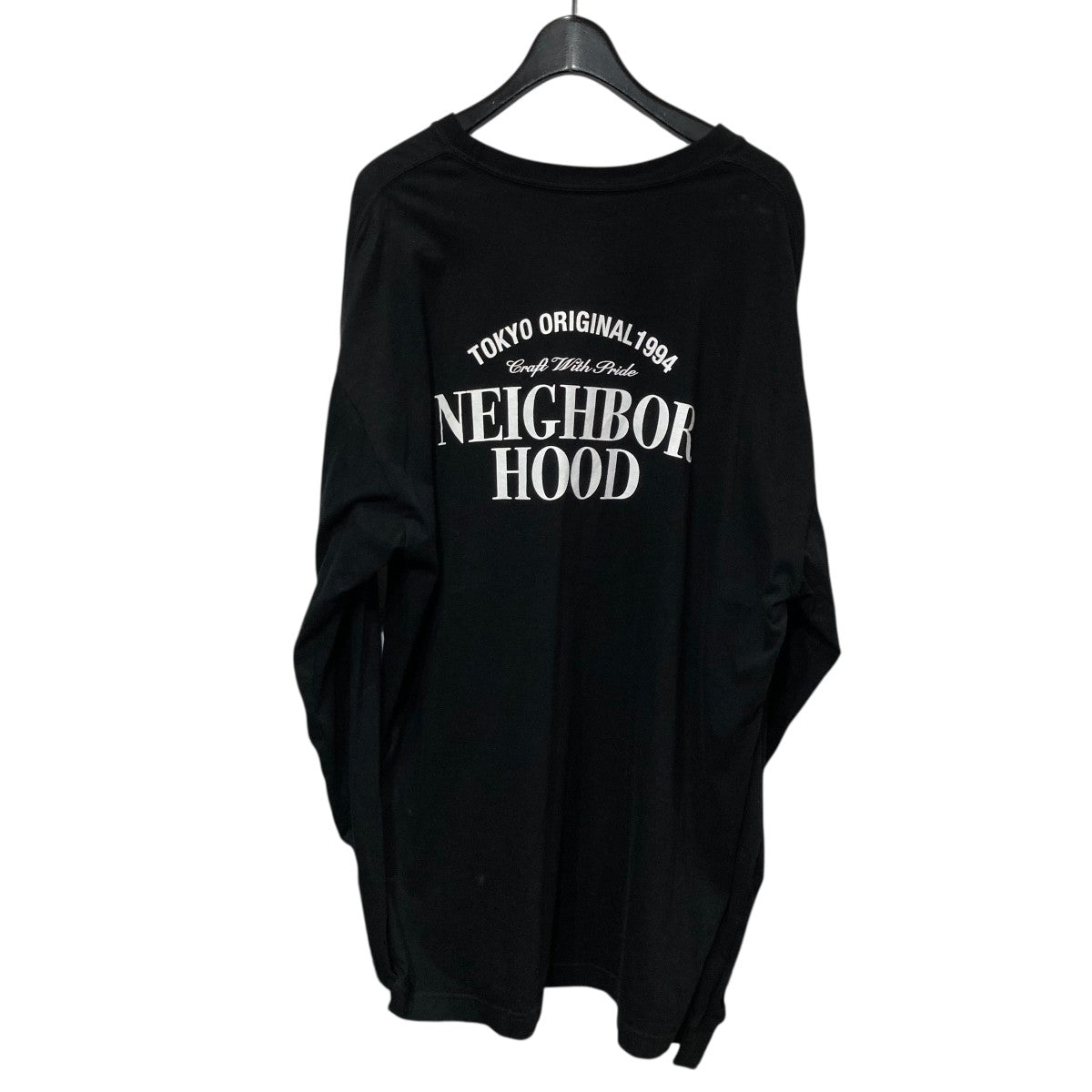 バックプリント長袖Tシャツ