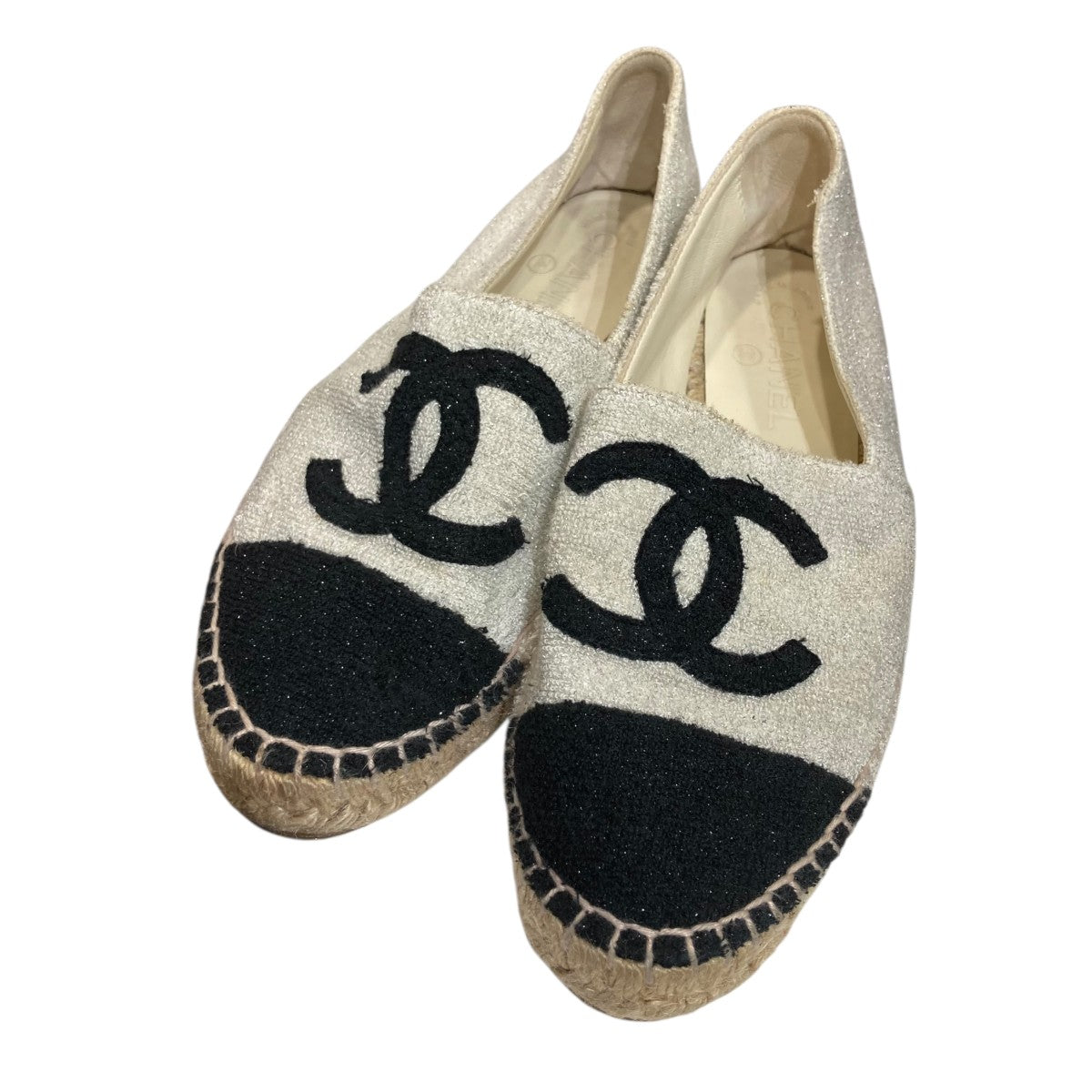 CHANEL(シャネル) エスパドリーユG29762 G29762 グレー サイズ 不明