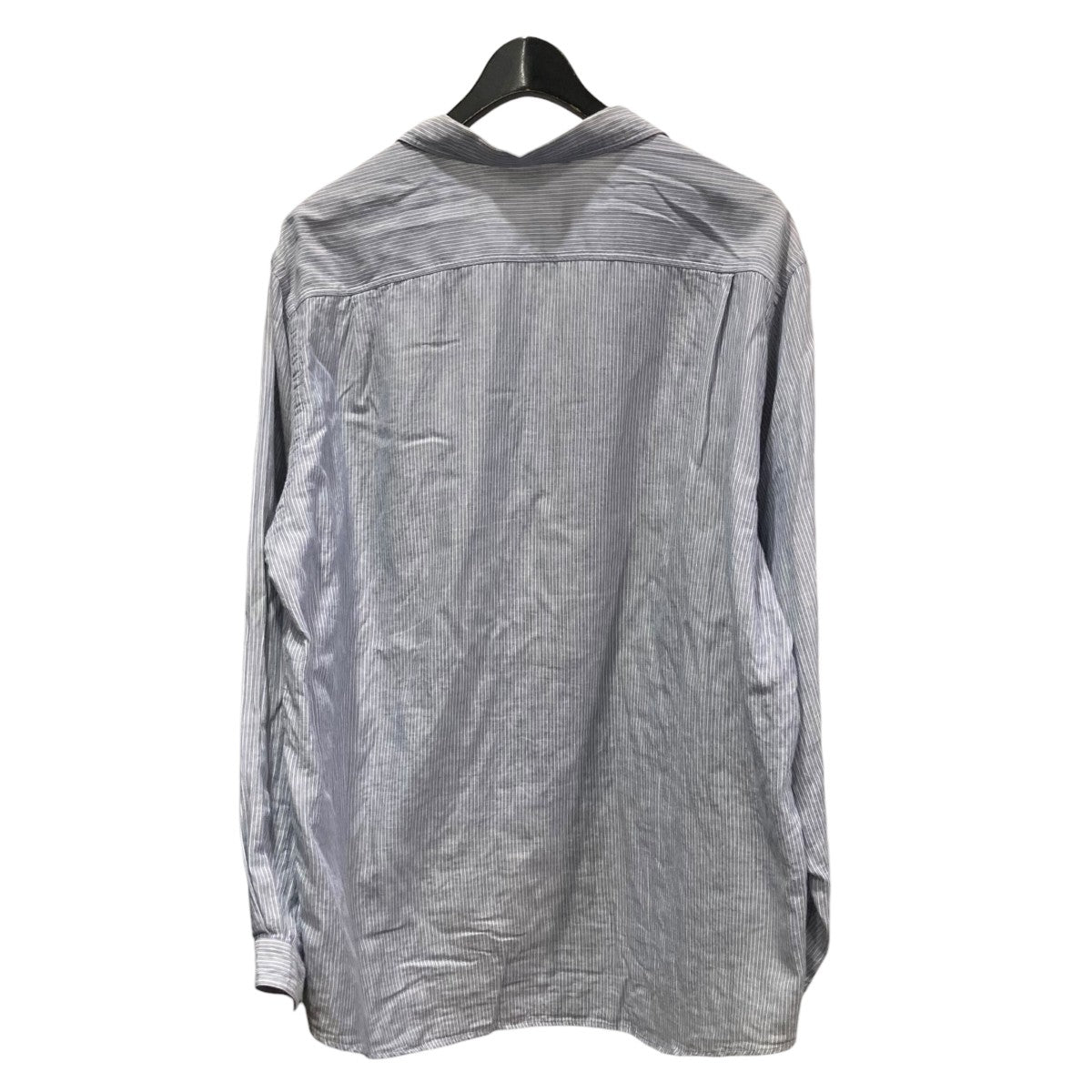 22SSGIZA LIGHT WEIGHT DOUBLE-CLOTH SHIRTSストライプシャツA22SS02GN