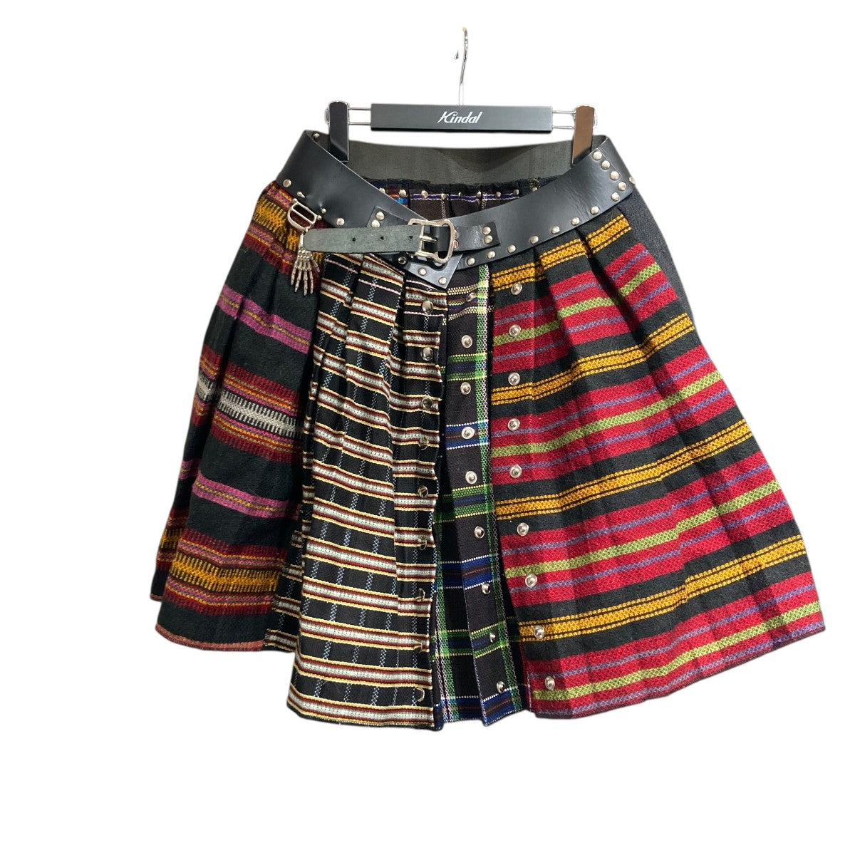 Chopova Lowena(チョポヴァロウェナ) チェックパッチワークスカート