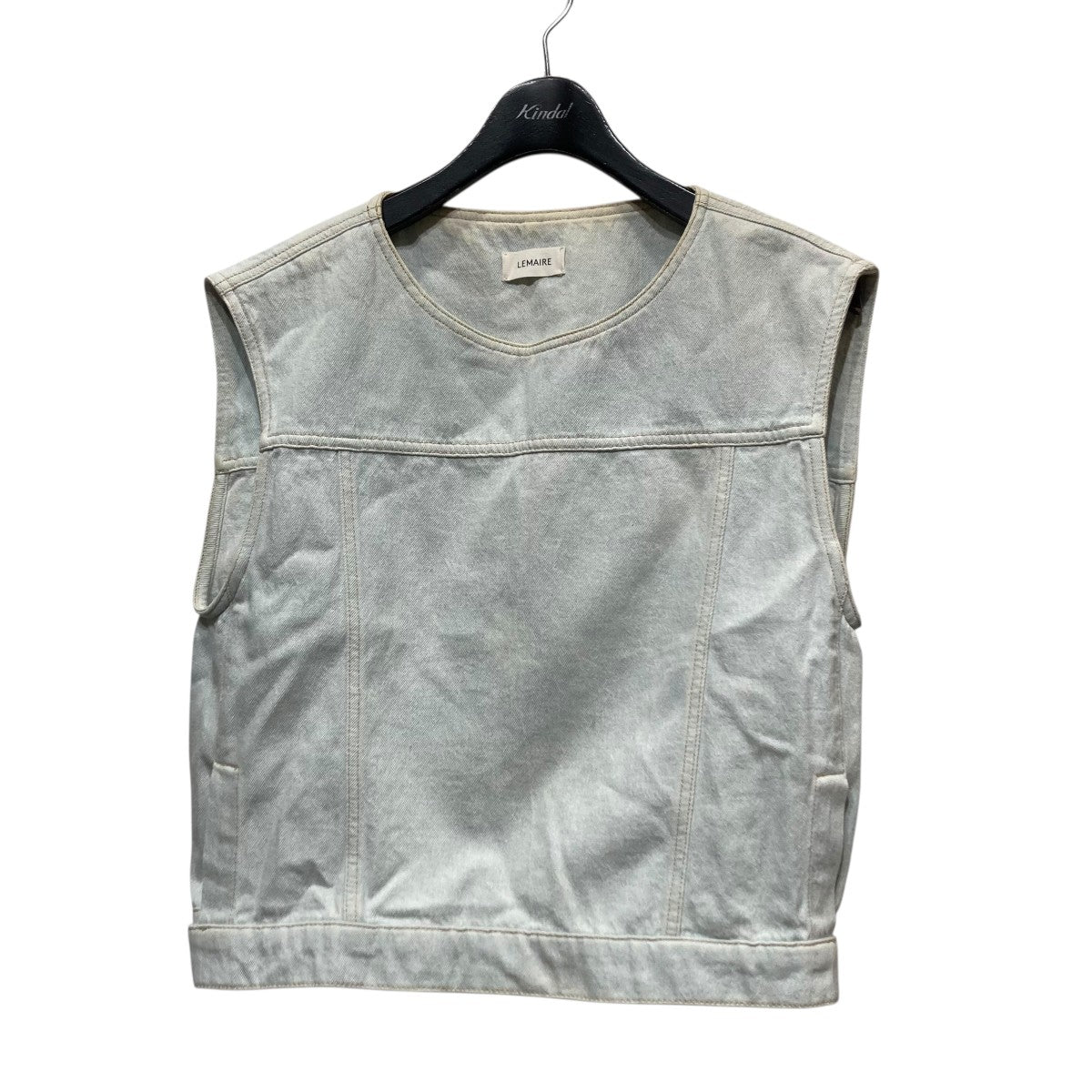 デニムノースリーブシャツW 221 TO433 LD072