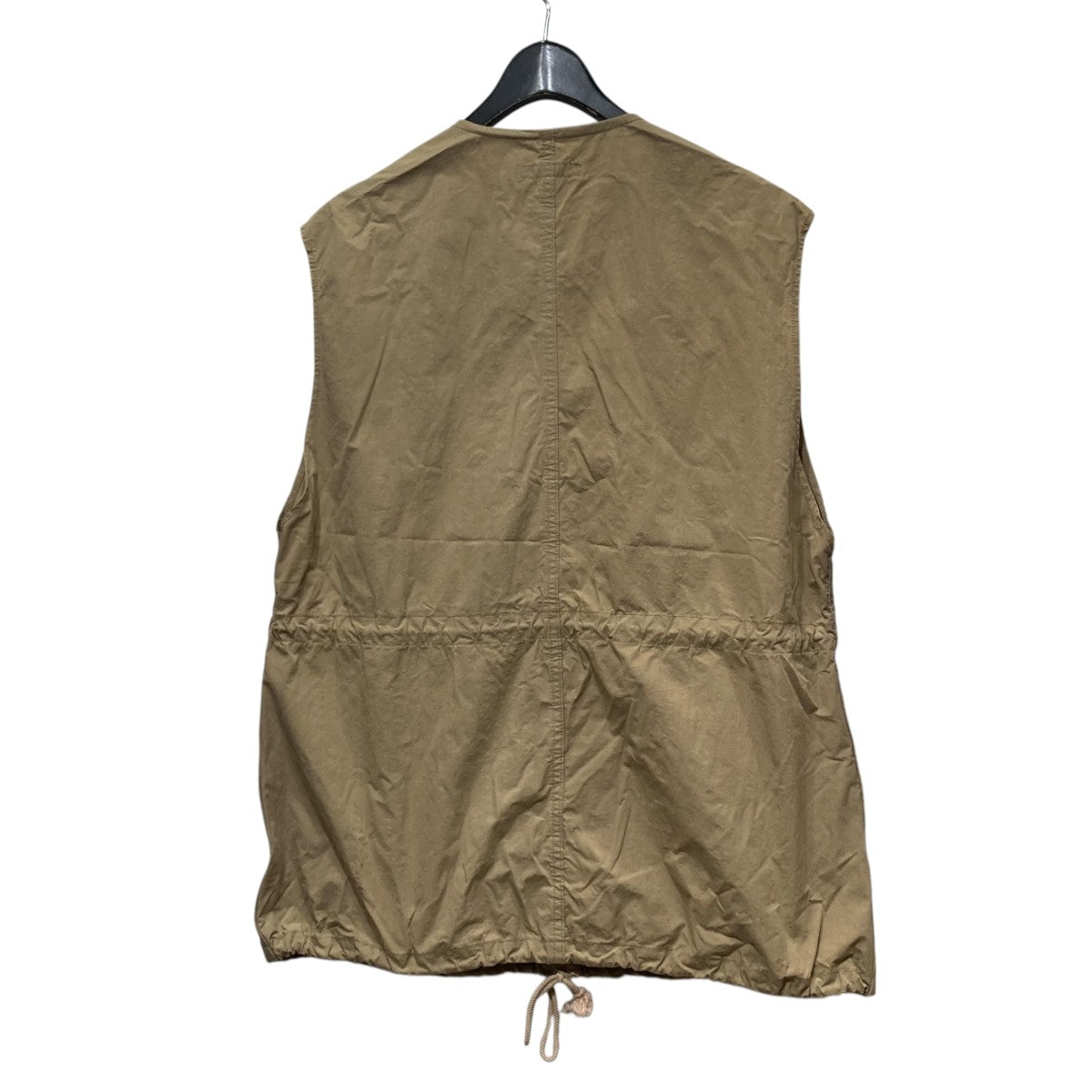 Cotton nylon dump field jacket vestコットンナイロンフィールドジャケットベストPS23-VE02