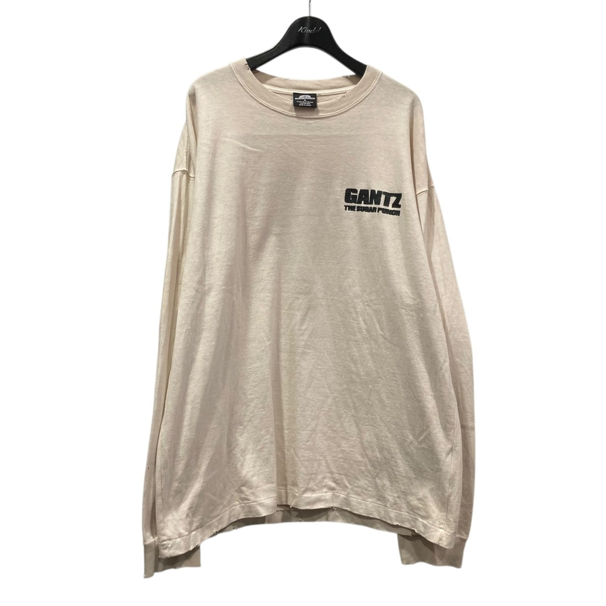 THE SUGAR PUNCH(ザ シュガー パンチ) GANTZ L／S T-SHIRT長袖Tシャツ