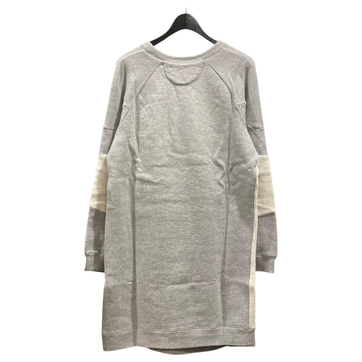 フリース切替スウェットワンピース