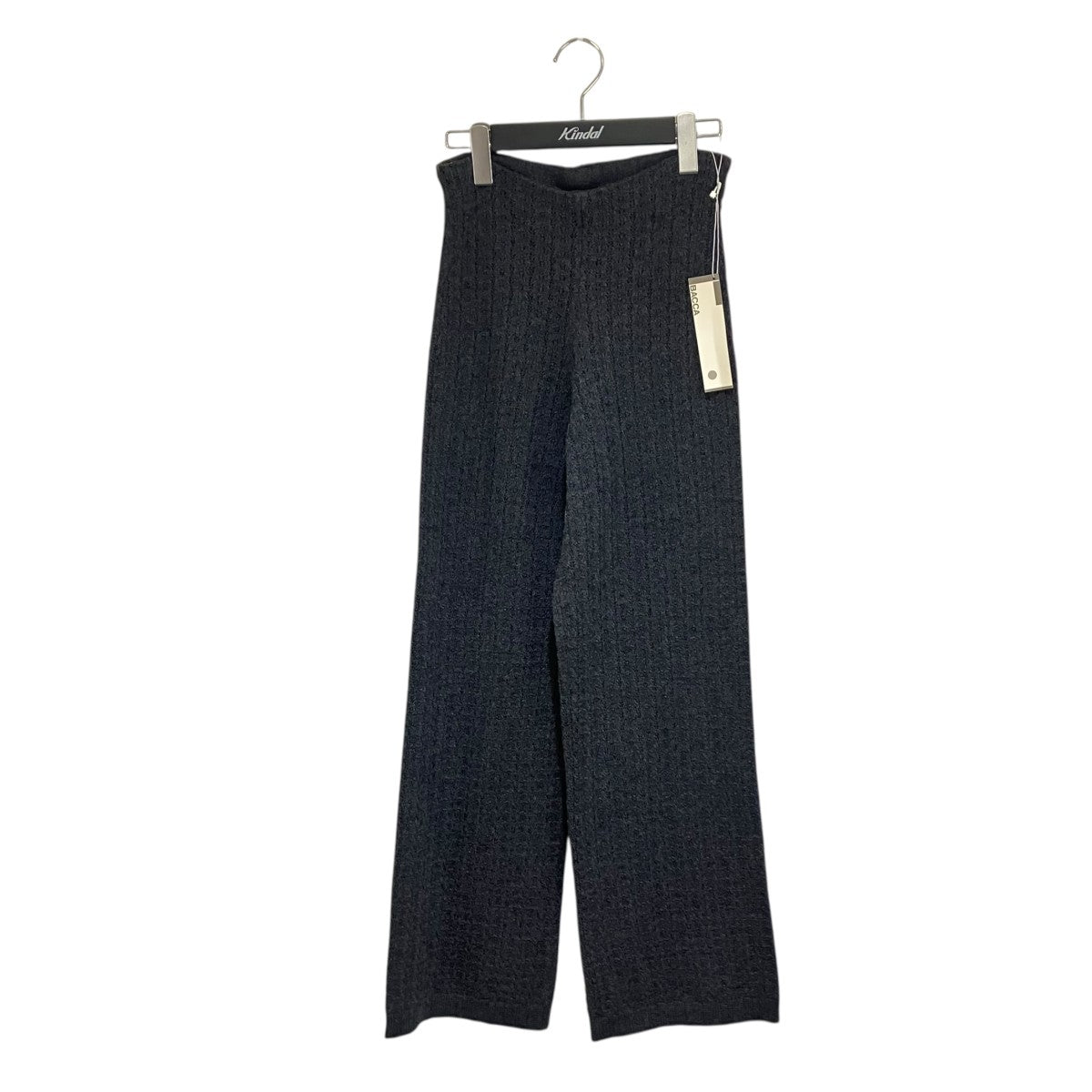 ウールレース ナローストレートパンツ35-04-34-04303