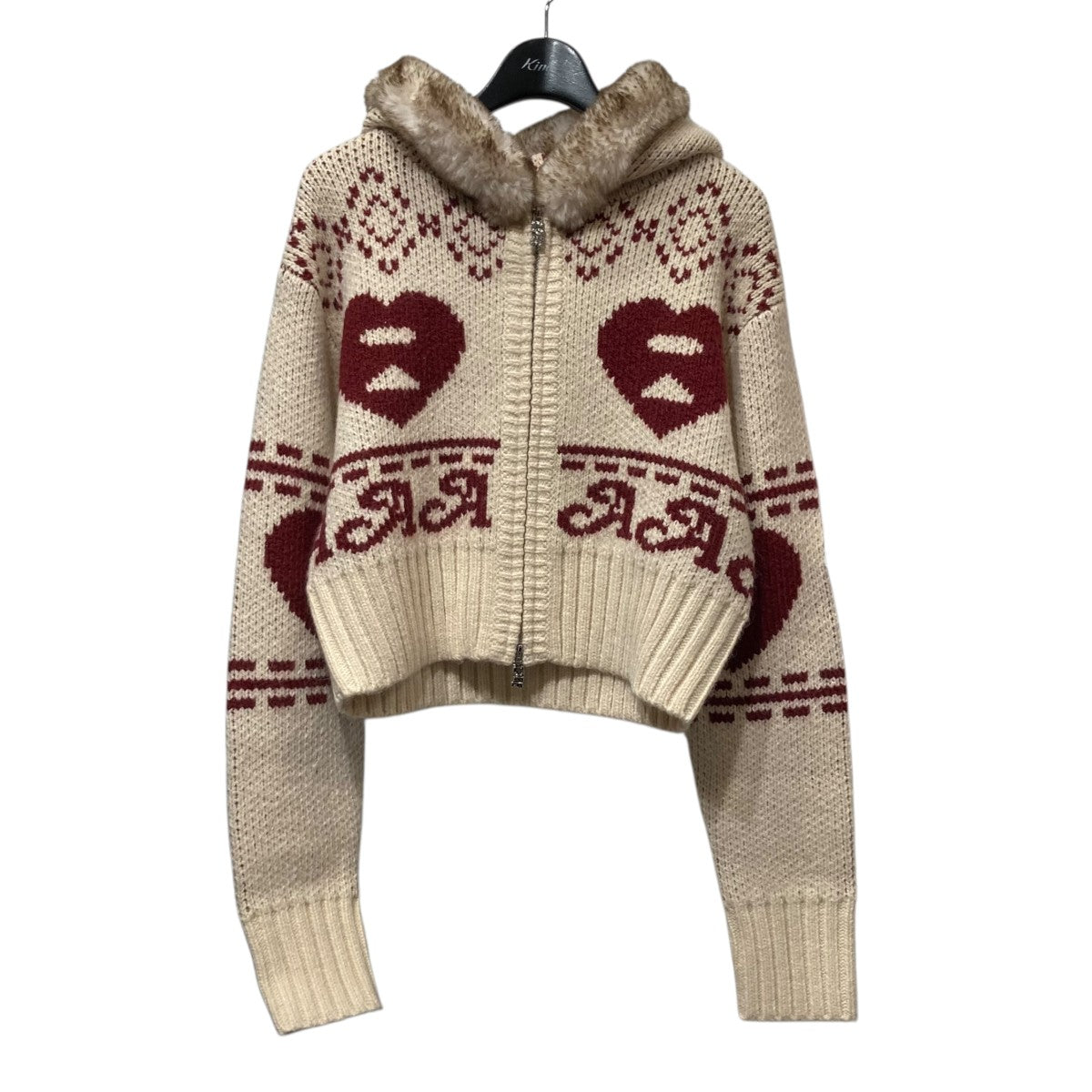 ニットパーカー