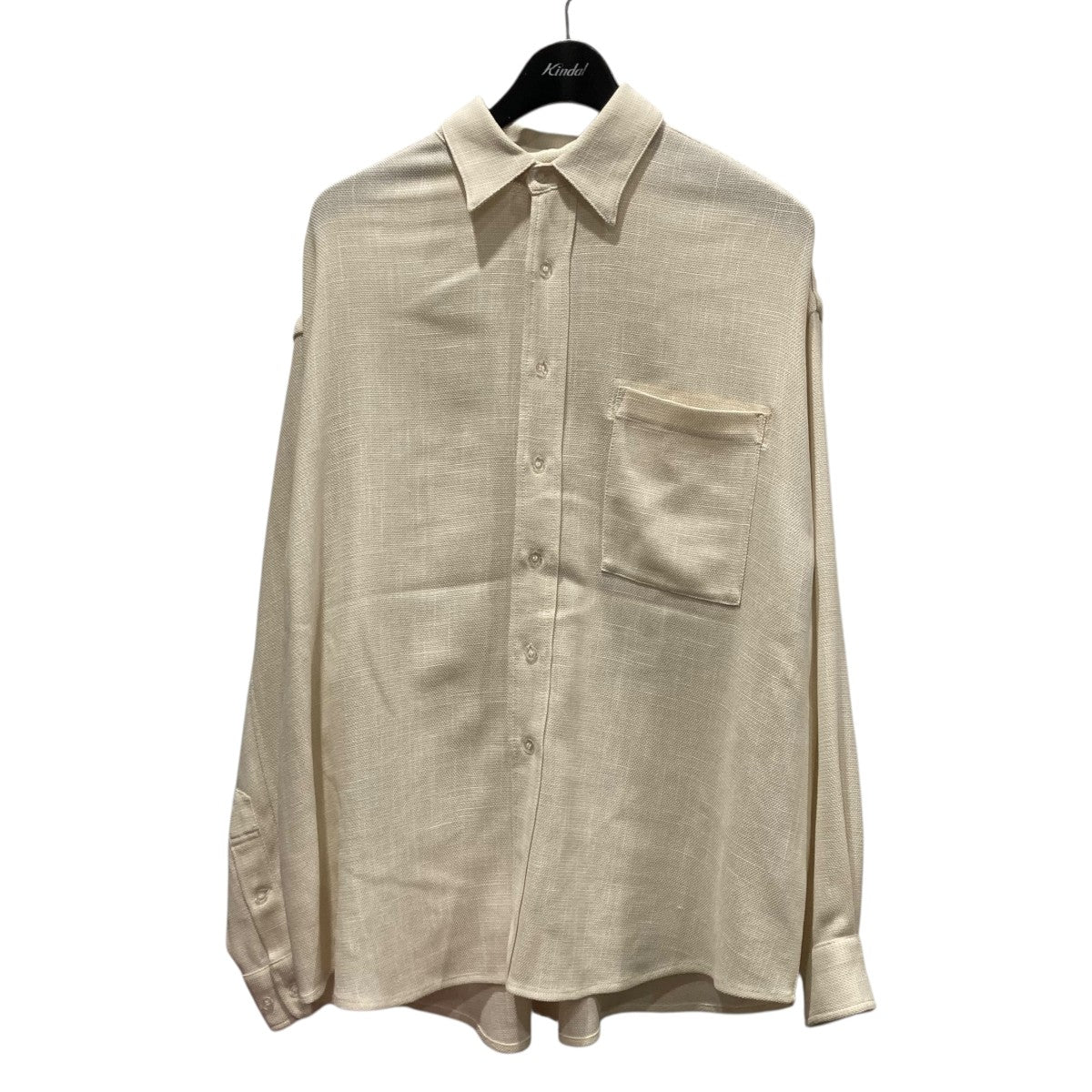 ROTOL basic shirt ロトル 25SS 定価38,500円 ROTOL(ロトル) 25SSBASIC SHIRTベーシックシャツ ナチュラル サイズ 2