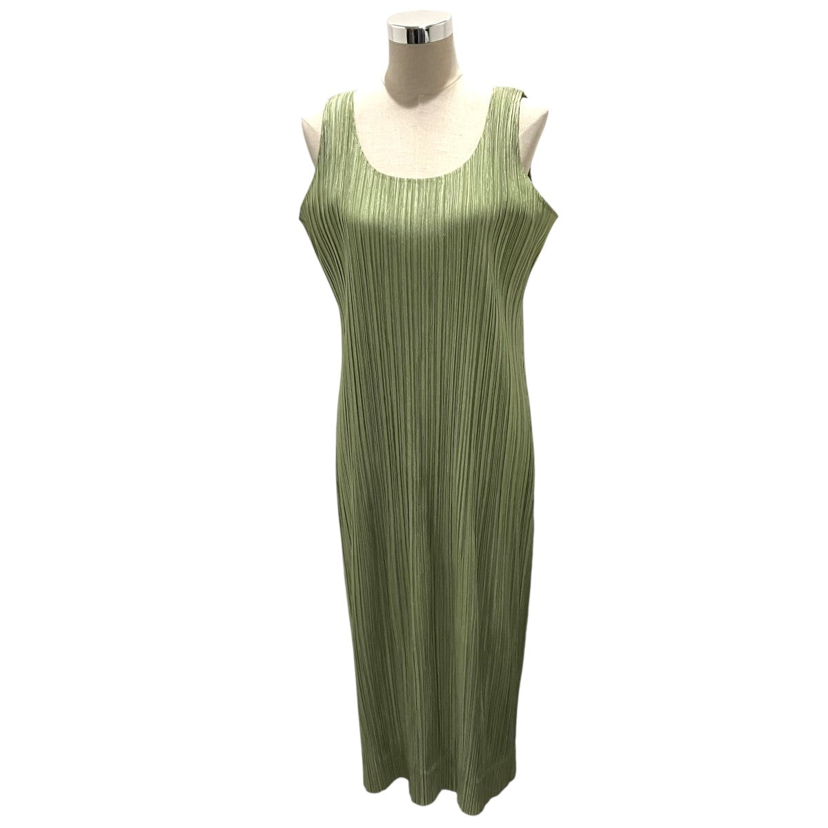 PLEATS PLEASE プリーツプリーズ　ノースリーブワンピース PLEATS PLEASE ISSEY MIYAKE】プリーツプリーズイッセイミヤケ