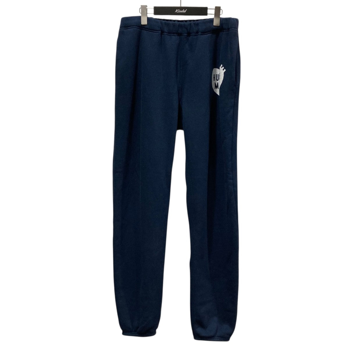 HUMAN MADE(ヒューマンメイド) ロゴスウェットパンツ ネイビー サイズ