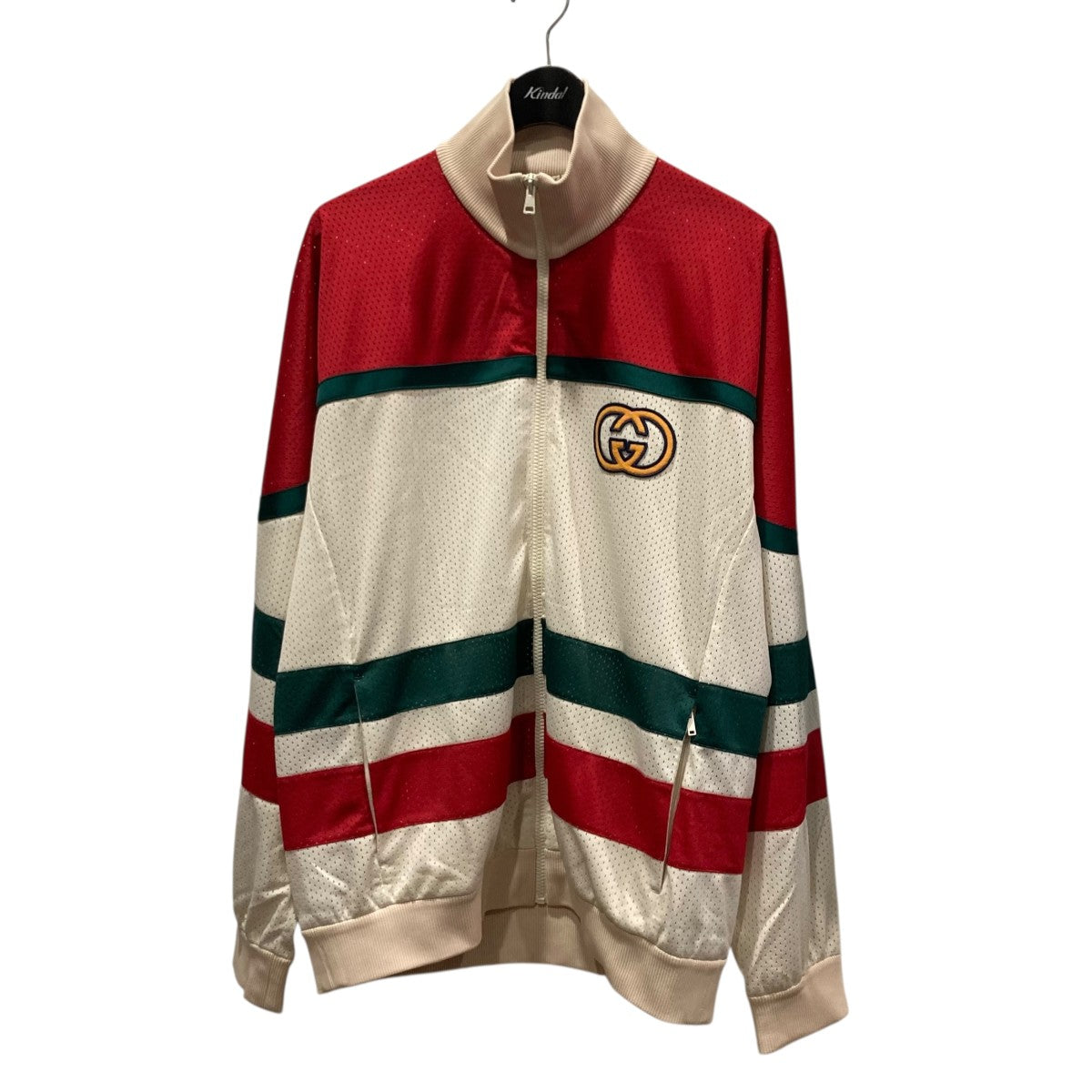GUCCI(グッチ) メッシュジップジャケット737369 737369 アイボリー 