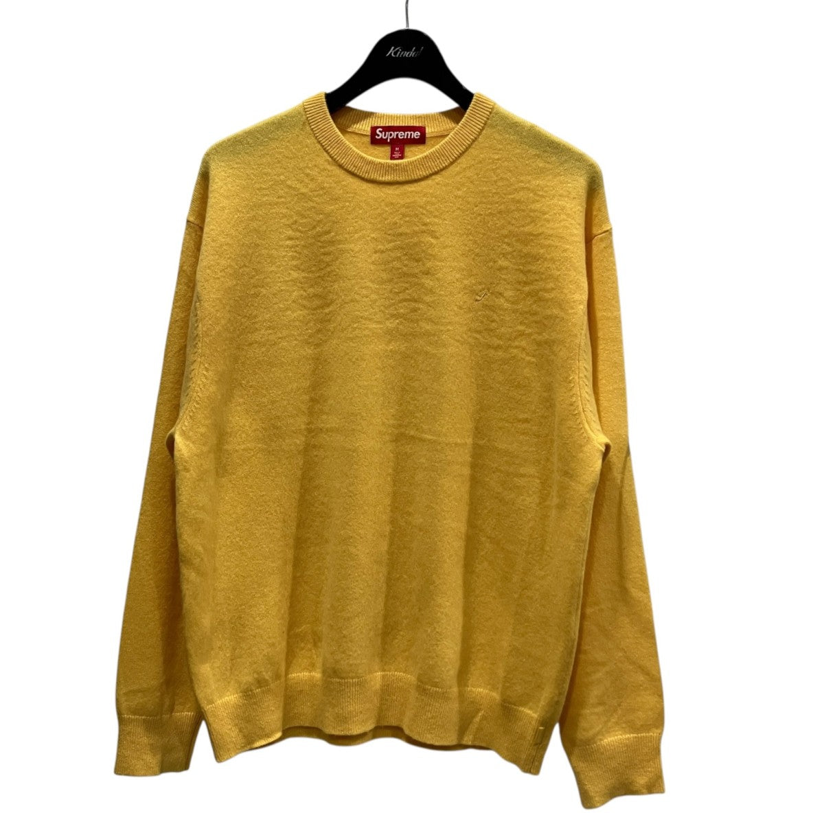 Supreme(シュプリーム) 24SSCashmere Sweaterカシミヤニット イエロー