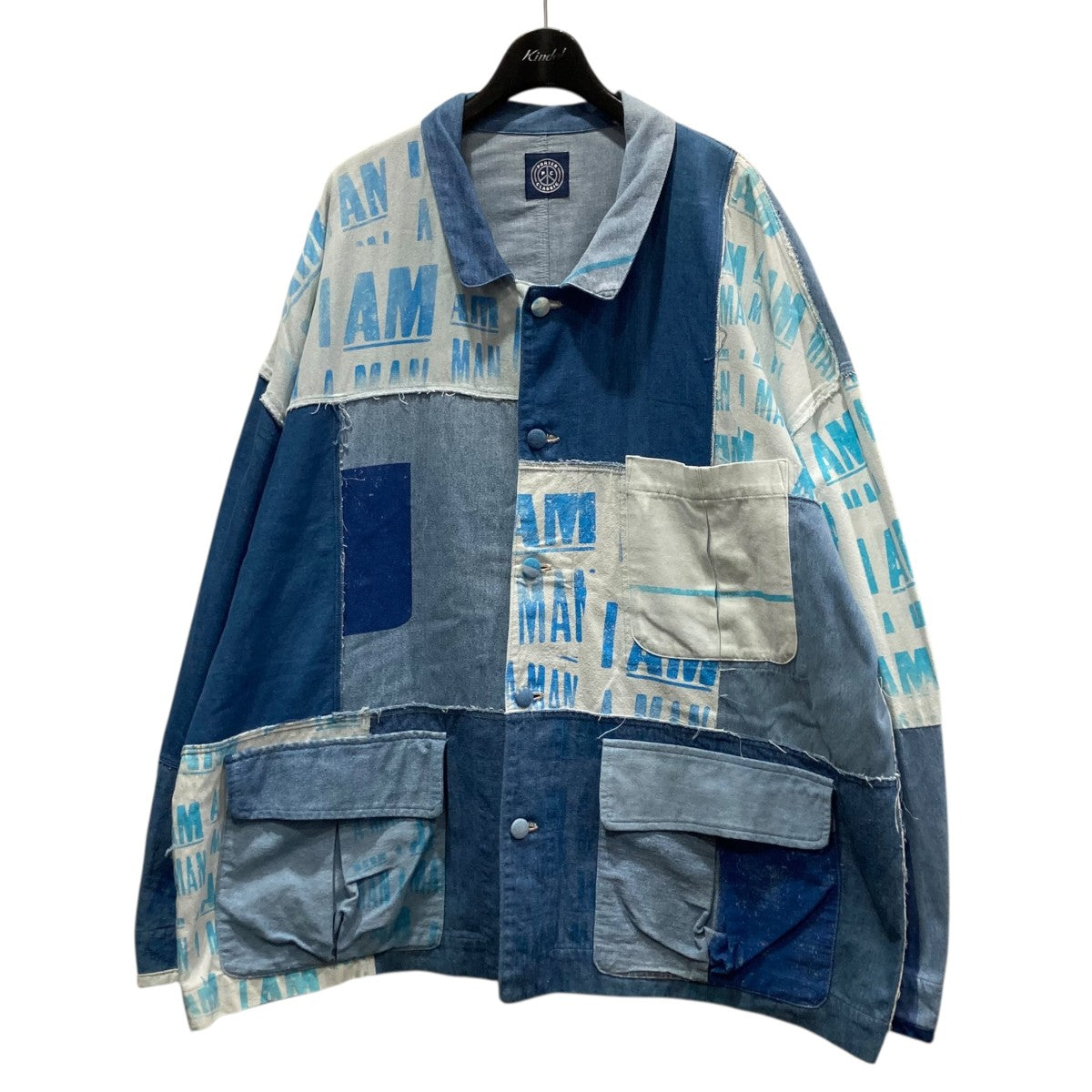 パッチワークカバーオール