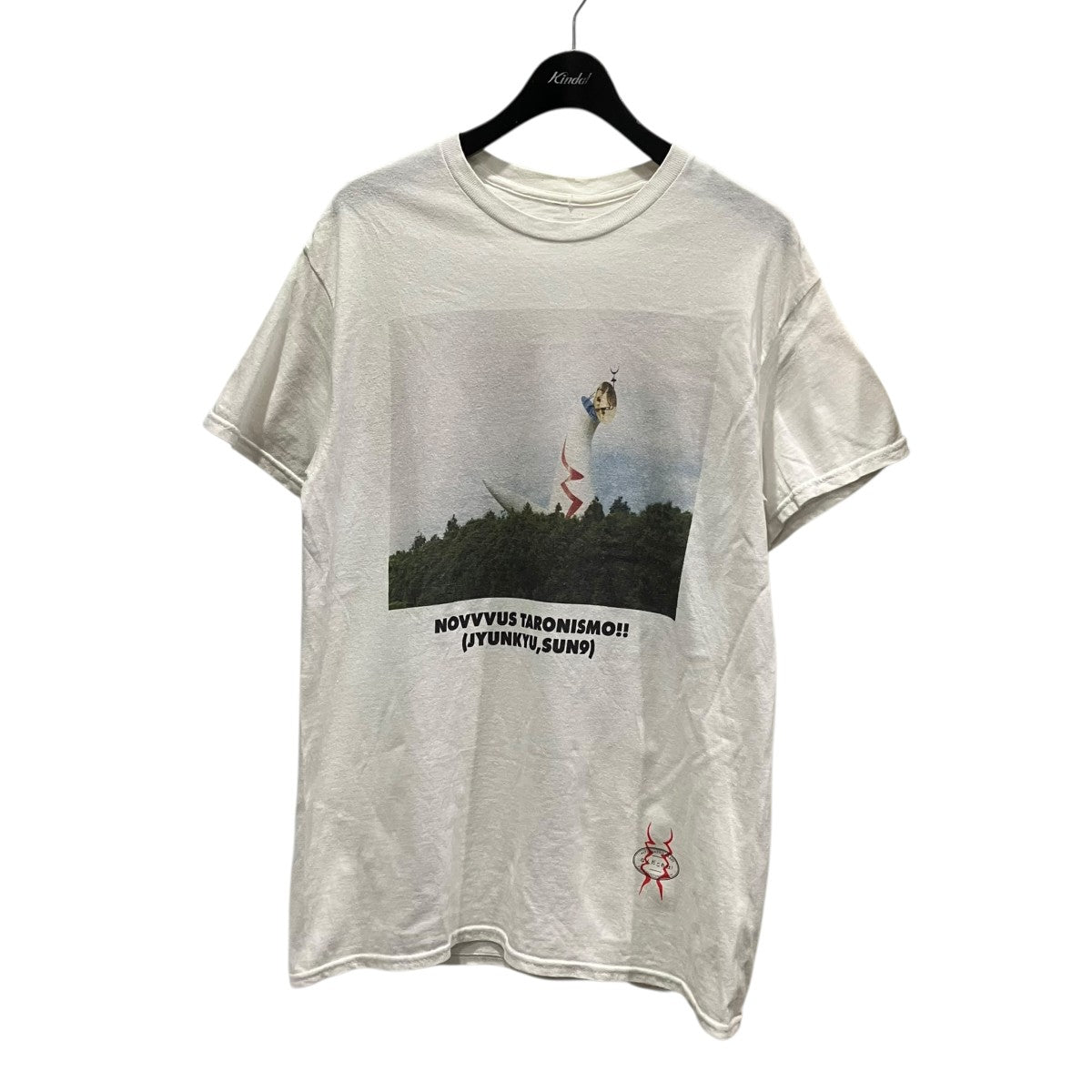 TANGTANG×岡本太郎 プリントTシャツ ホワイト サイズ M｜【公式