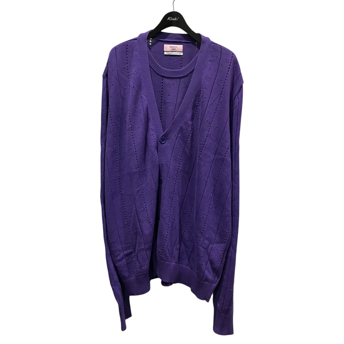 Martine rose(マーティンローズ) TWIN SET CARDIGANツインセット