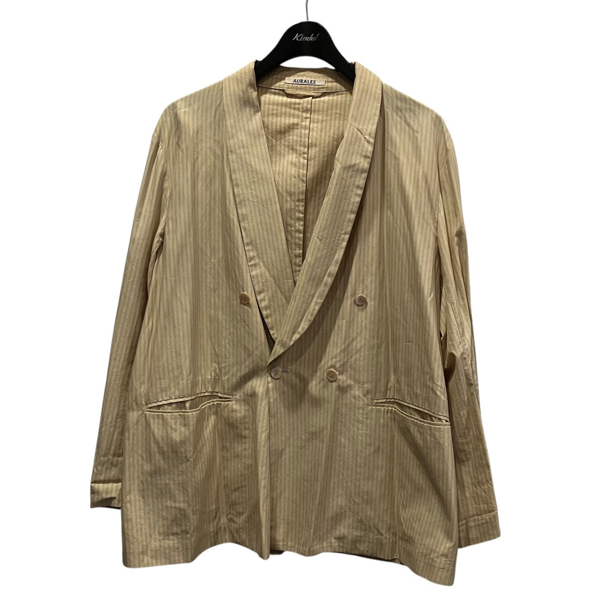 FINX TWILL SHAWL COLLAR JACKETダブルジャケットA8SJ05TN