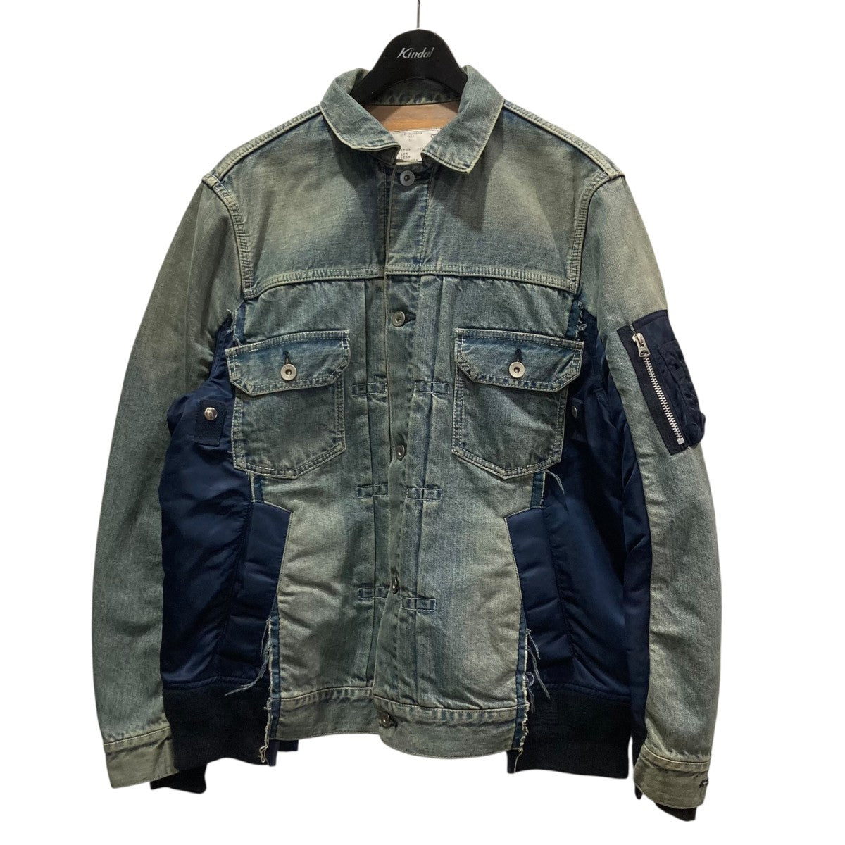 sacai(サカイ) MA-1ドッキングデニムジャケット19-02063M 19-02063M