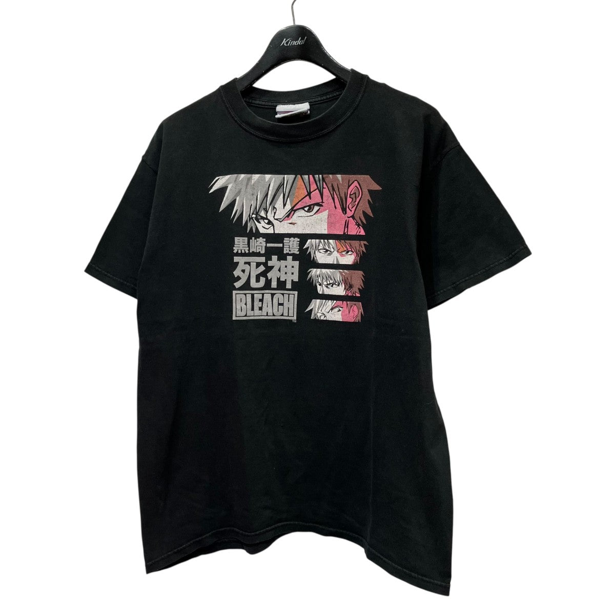BLEACH(ブリーチ) 00's黒崎一護プリントTシャツ ブラック サイズ L