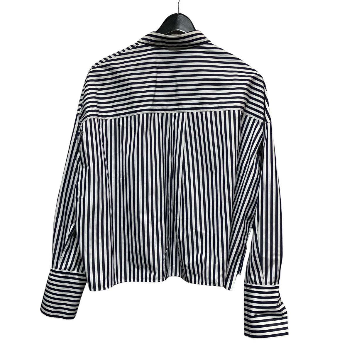 クロップドストライプシャツ24-050-400-9220-3-0