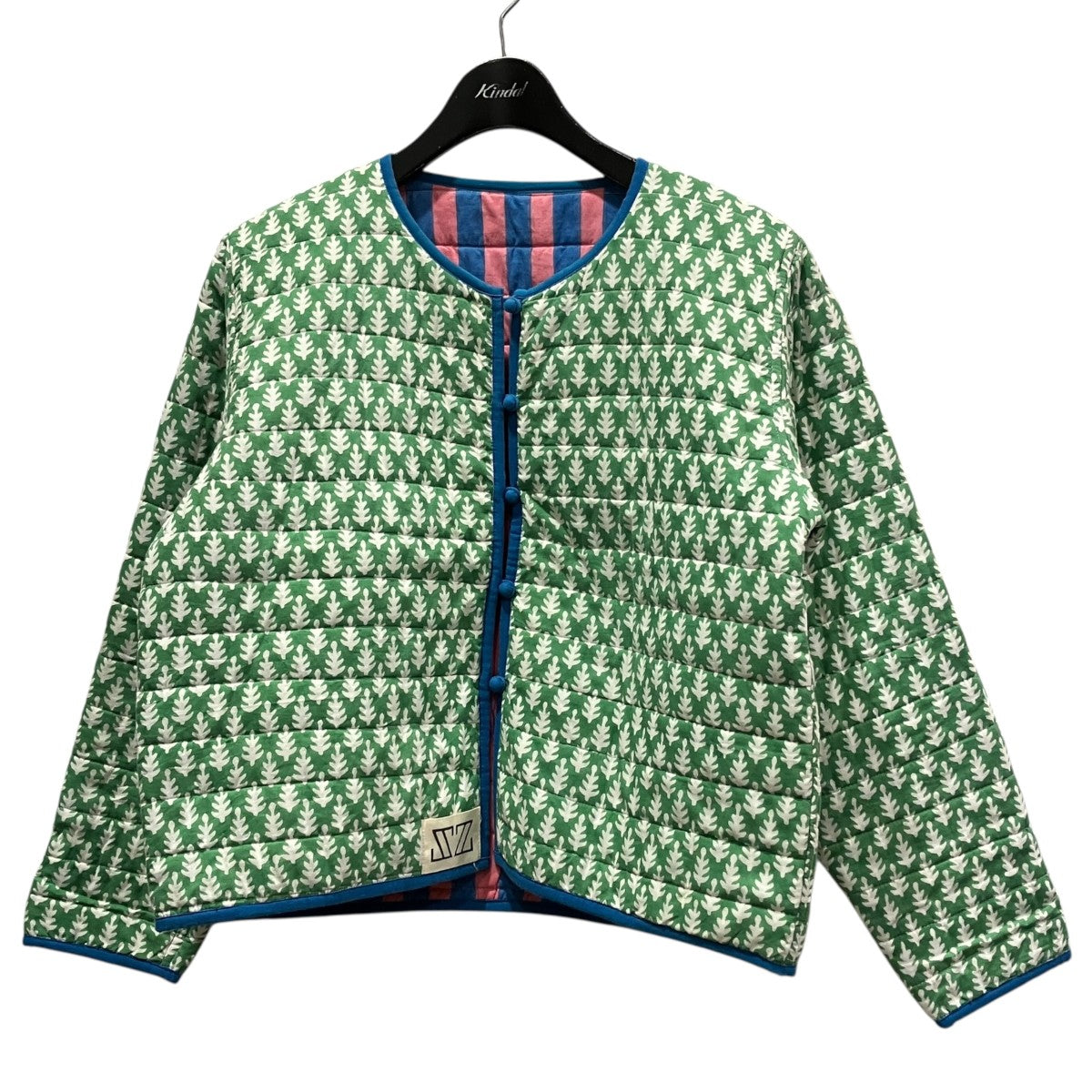 L (Queen ) ブロックプリントリバーシブルキルト SZ Blockprints(エスゼット ブロックプリント) キルティング