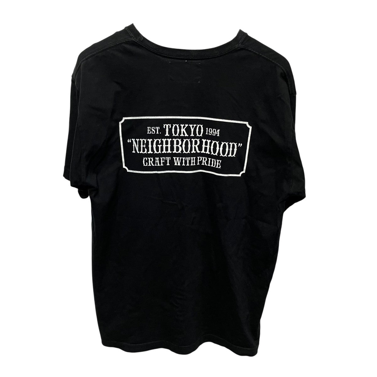 NEIGHBORHOOD(ネイバーフッド) ロゴプリントTシャツ ブラック サイズ L