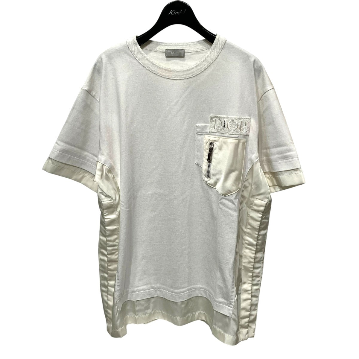 Dior×sacai ドッキングポケットTシャツ213J669A0554 213J669A0554 