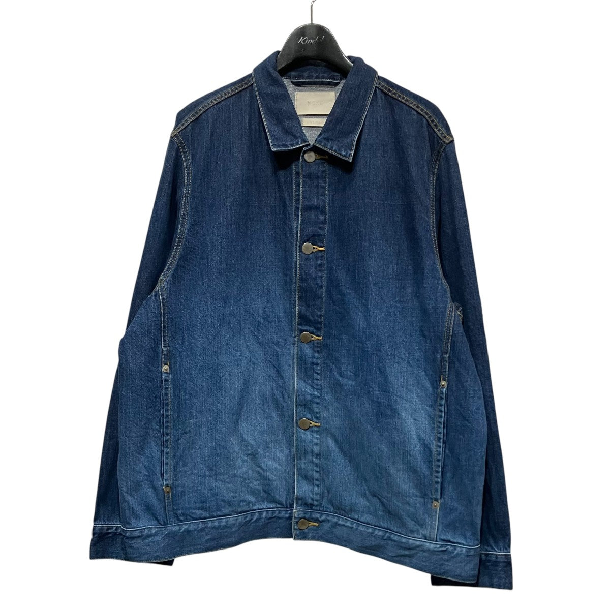 YOKE(ヨーク) 23SSBleach Out Denim Jacketデニムジャケット 