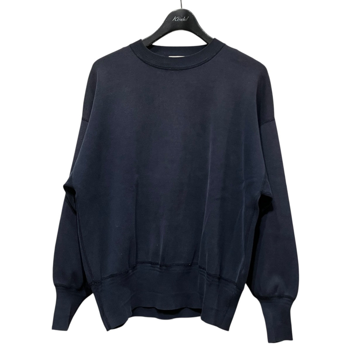 HYKE(ハイク) クルーネックスウェット211-11216 211-11216 ネイビー 