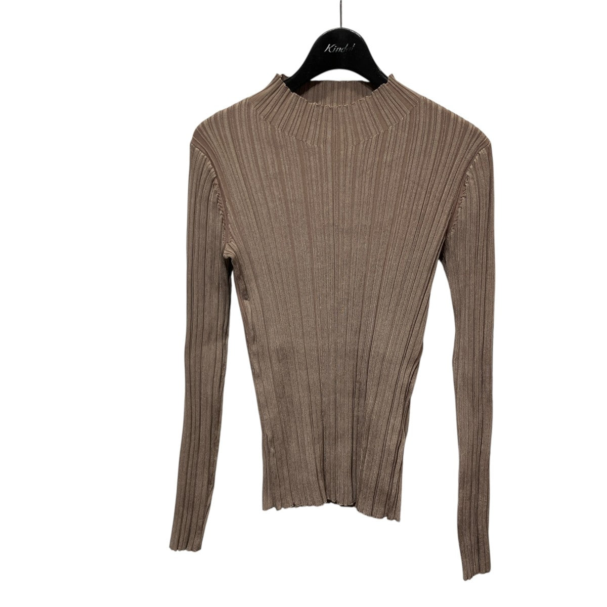 モックネックリブニットFN-WN-KNIT000335