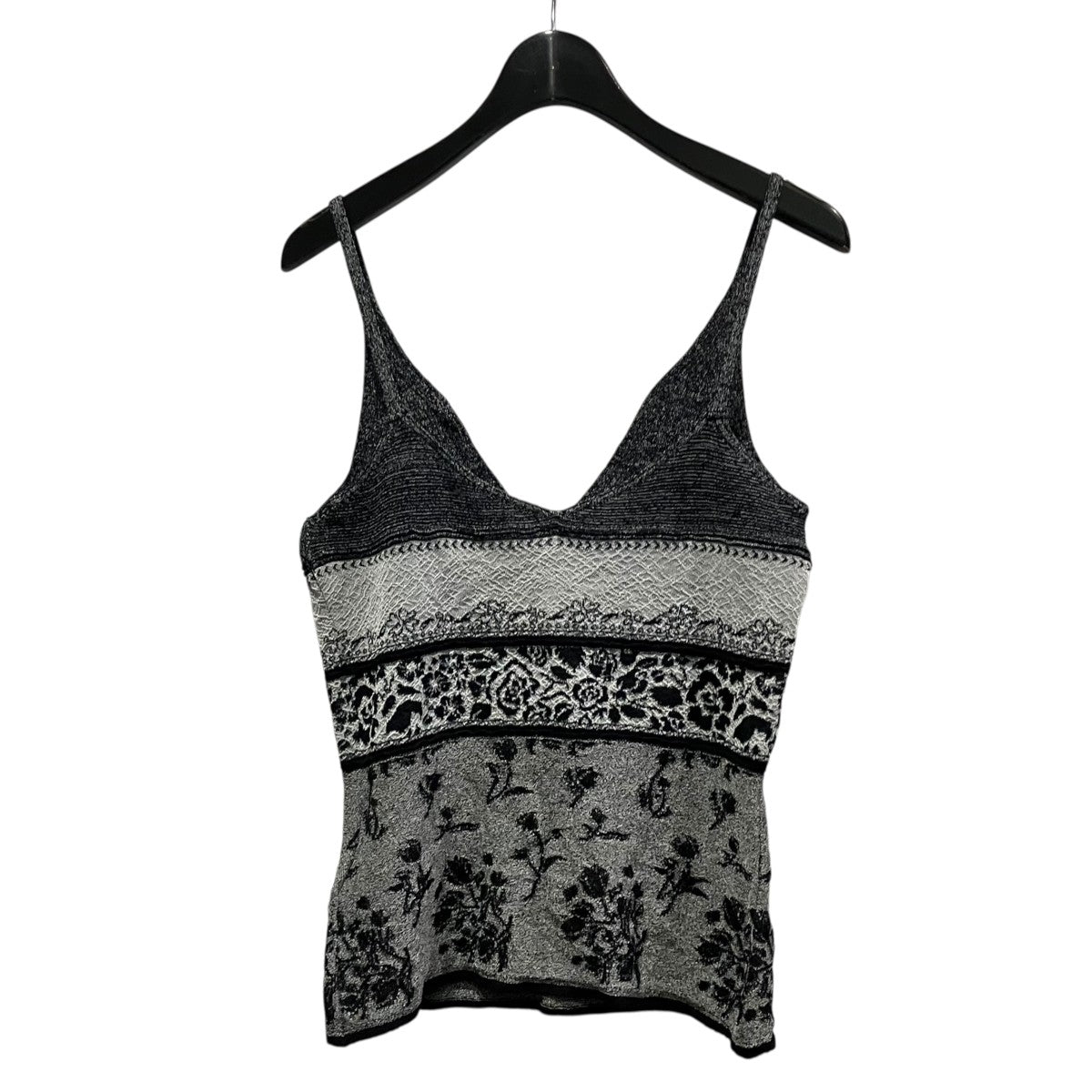 26SSFloral Jacquard Knit Camisole TopニットキャミソールMM26SS-KN083
