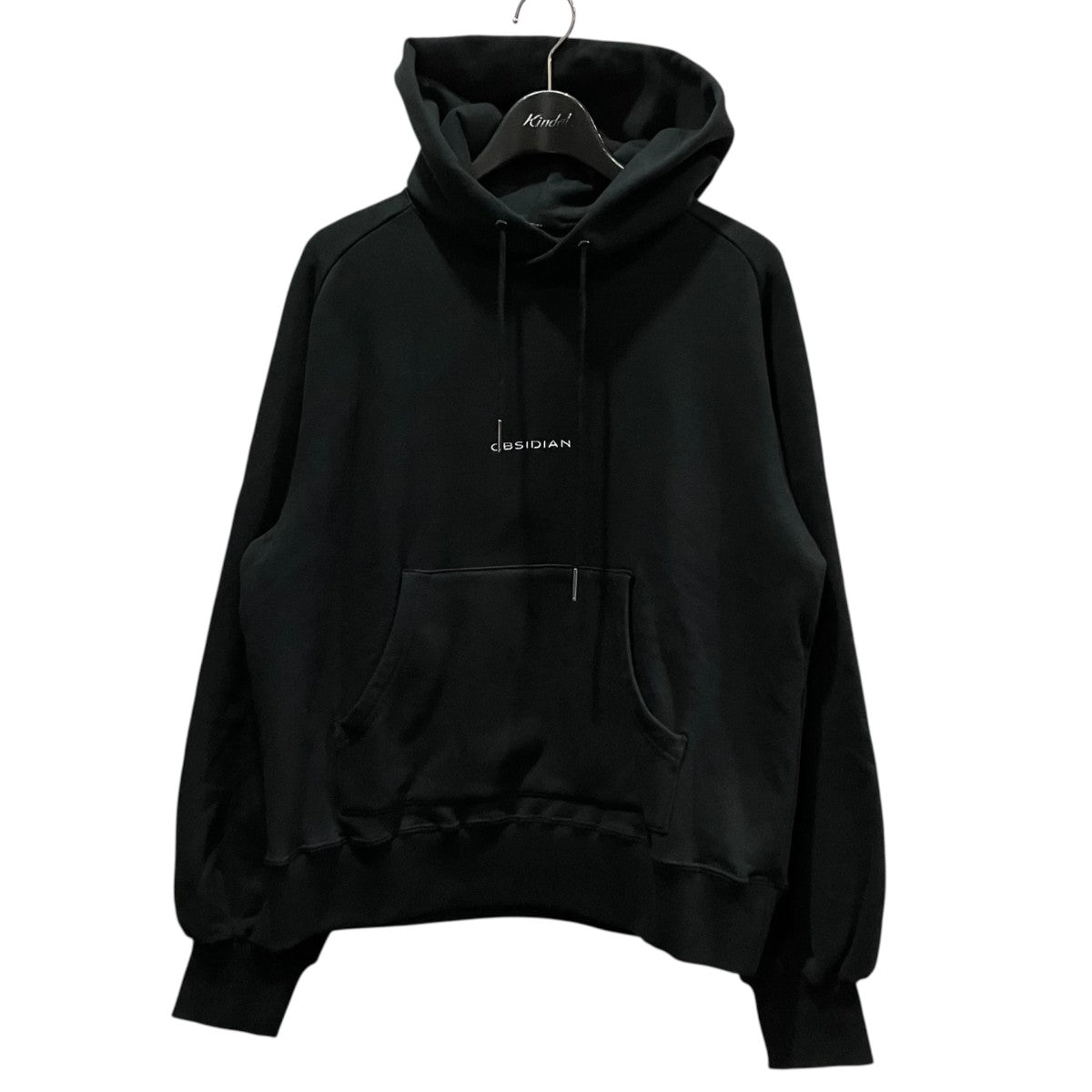 STRETCH URAKE HOODIEロゴ刺しゅうプルオーバーパーカーODW23AT005