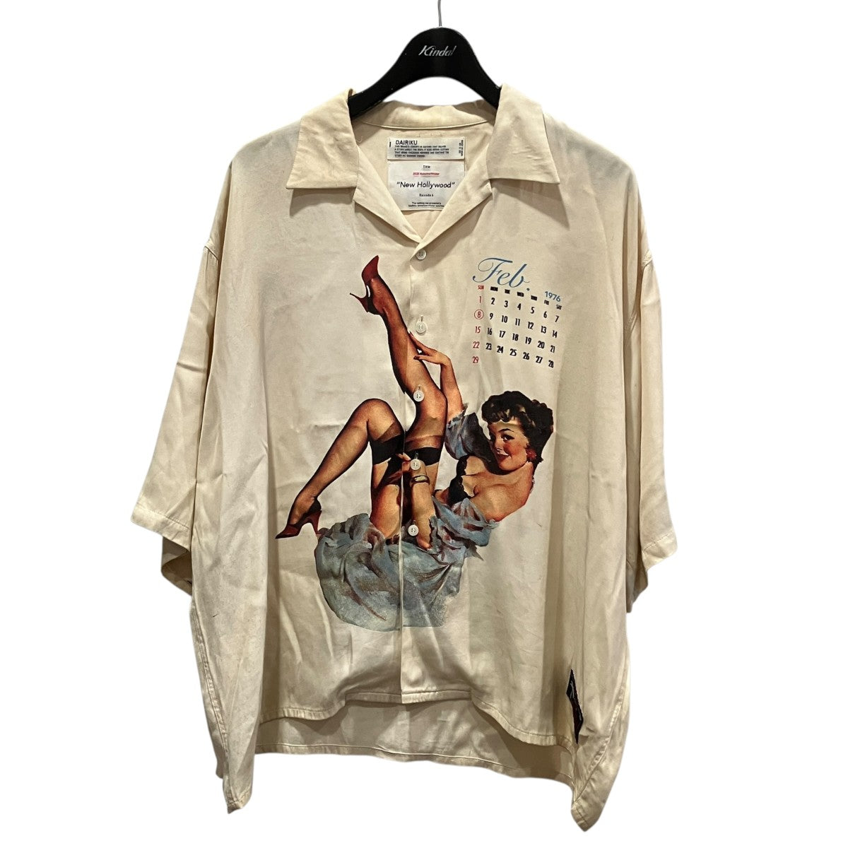 Pinup Girl Half Sleeve Shirt半袖シャツ20AW S-3