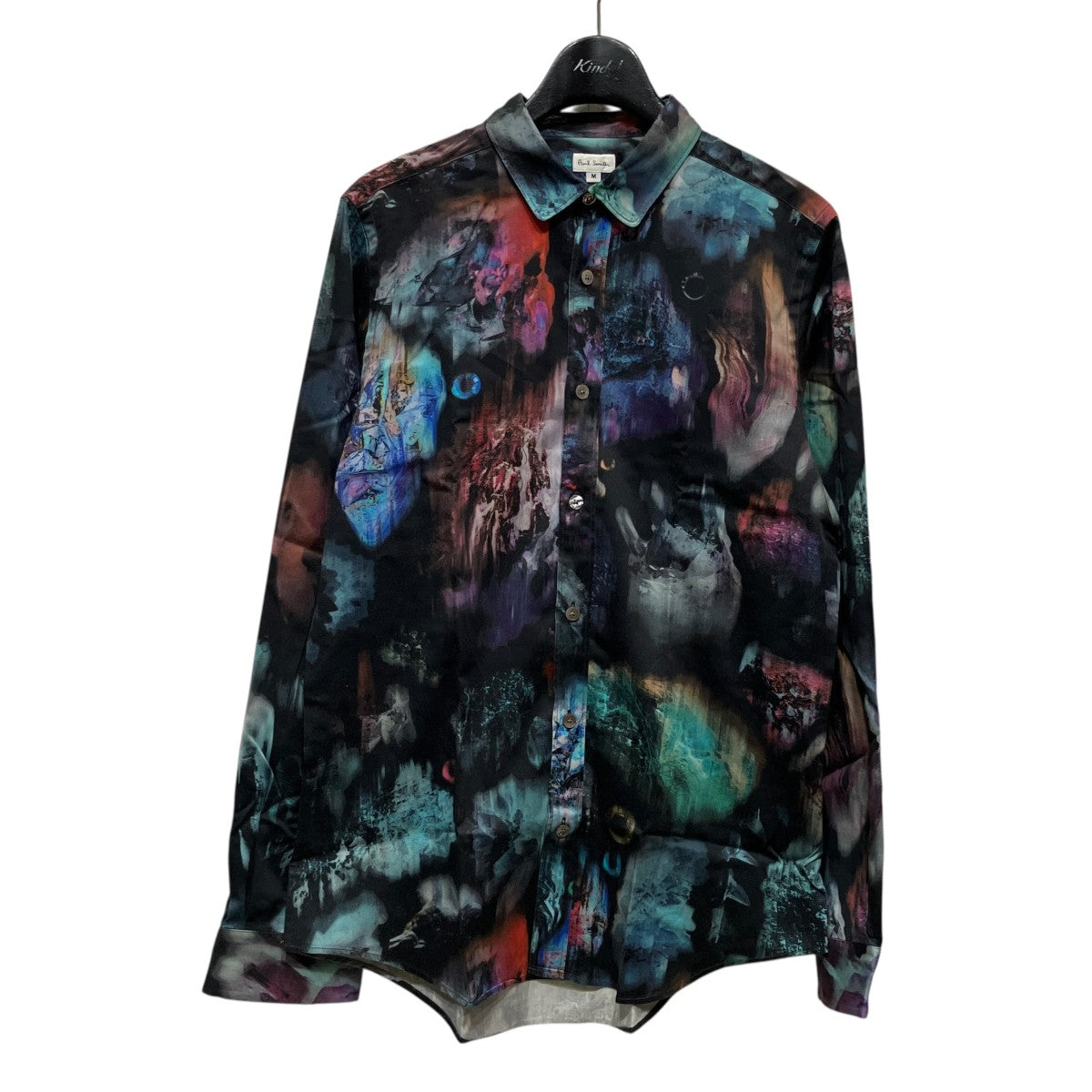 【極美品】PaulSmith アートグラフィック　オーバーサイズシャツ　総柄 Paul Smith(ポールスミス) 総柄シャツPM-WR-53062 PM-WR-53062