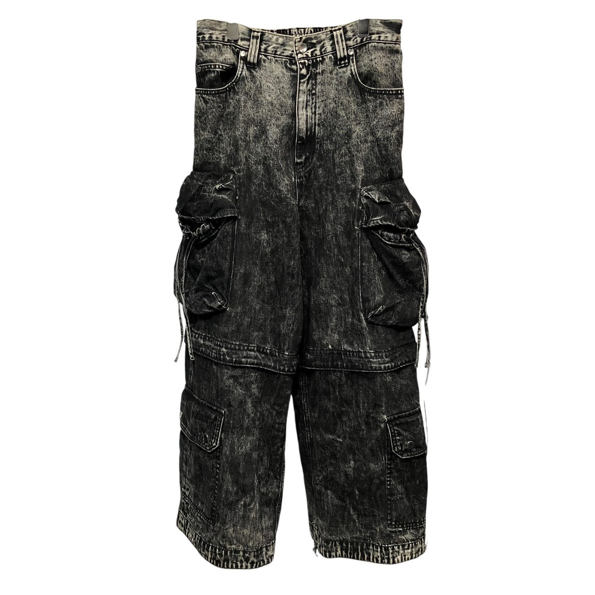 Big Pocket 2WAY Denim Wide Cargo Pantsデニムワイドカーゴパンツ11231461404