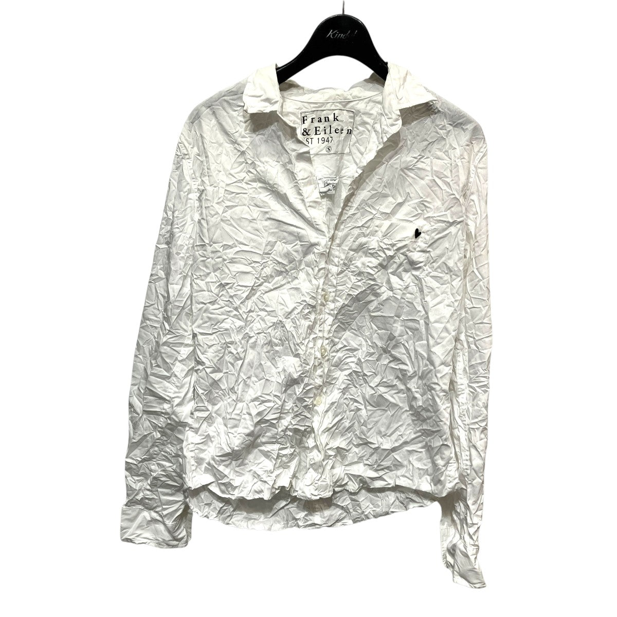 Frank＆Eileen(フランクアンドアイリーン) BARRYシワ加工シャツ