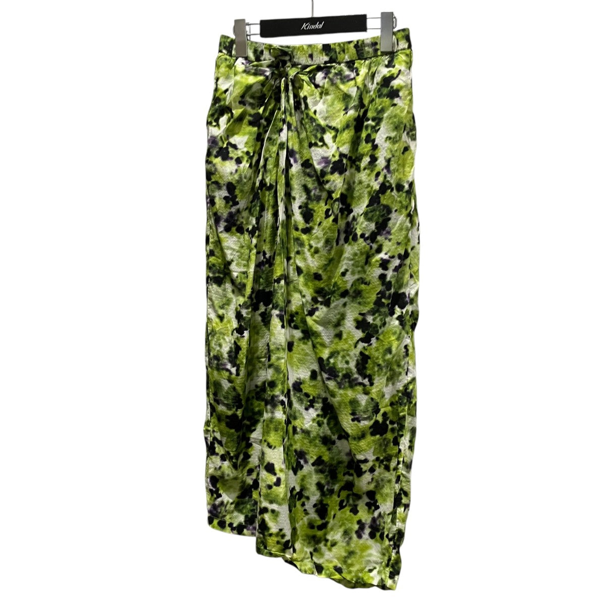 シルクレーヨン総柄スカート