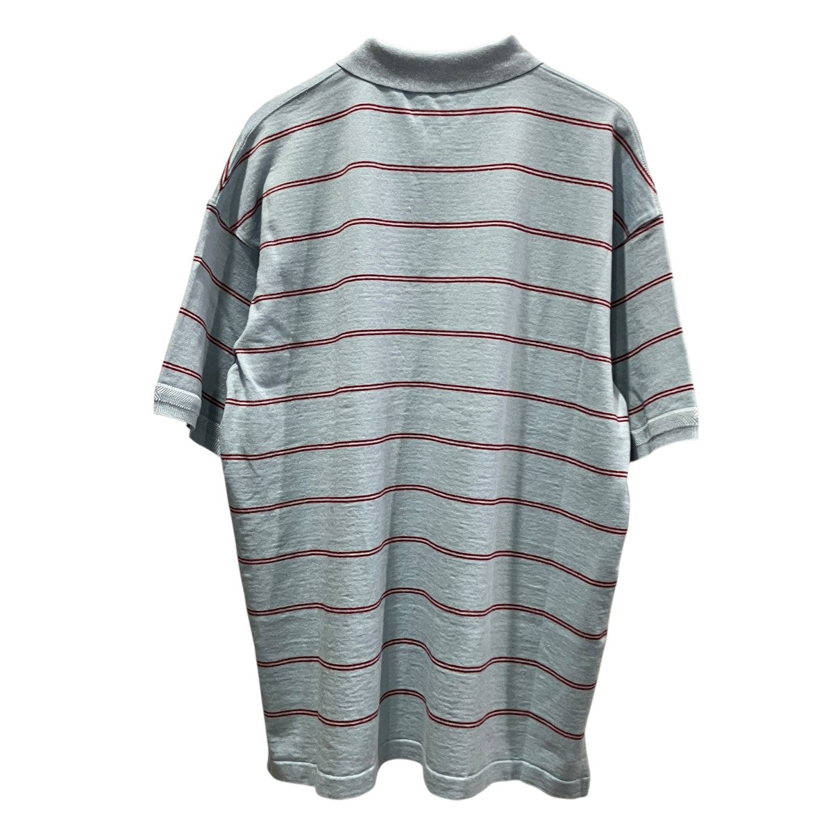 LINEN POLO KNITEEボーダーニットポロシャツ3125405-170218