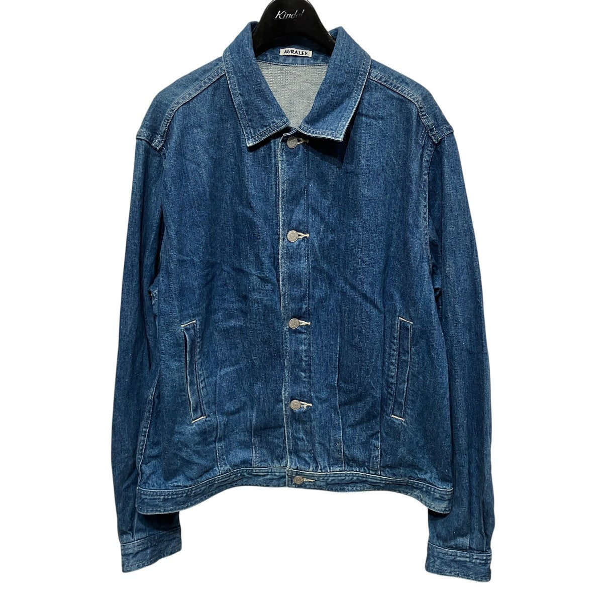 AURALEE(オーラリー) SELVEDGE LIGHT DENIM BLOUSONデニムジャケット