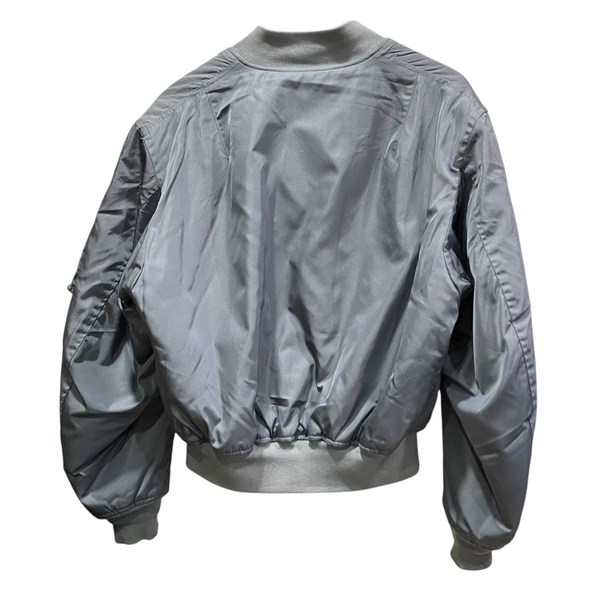 26SSHIGH DENSITY SILK TWILL FLIGHT BLOUSONジップジャケットA26SB02AR
