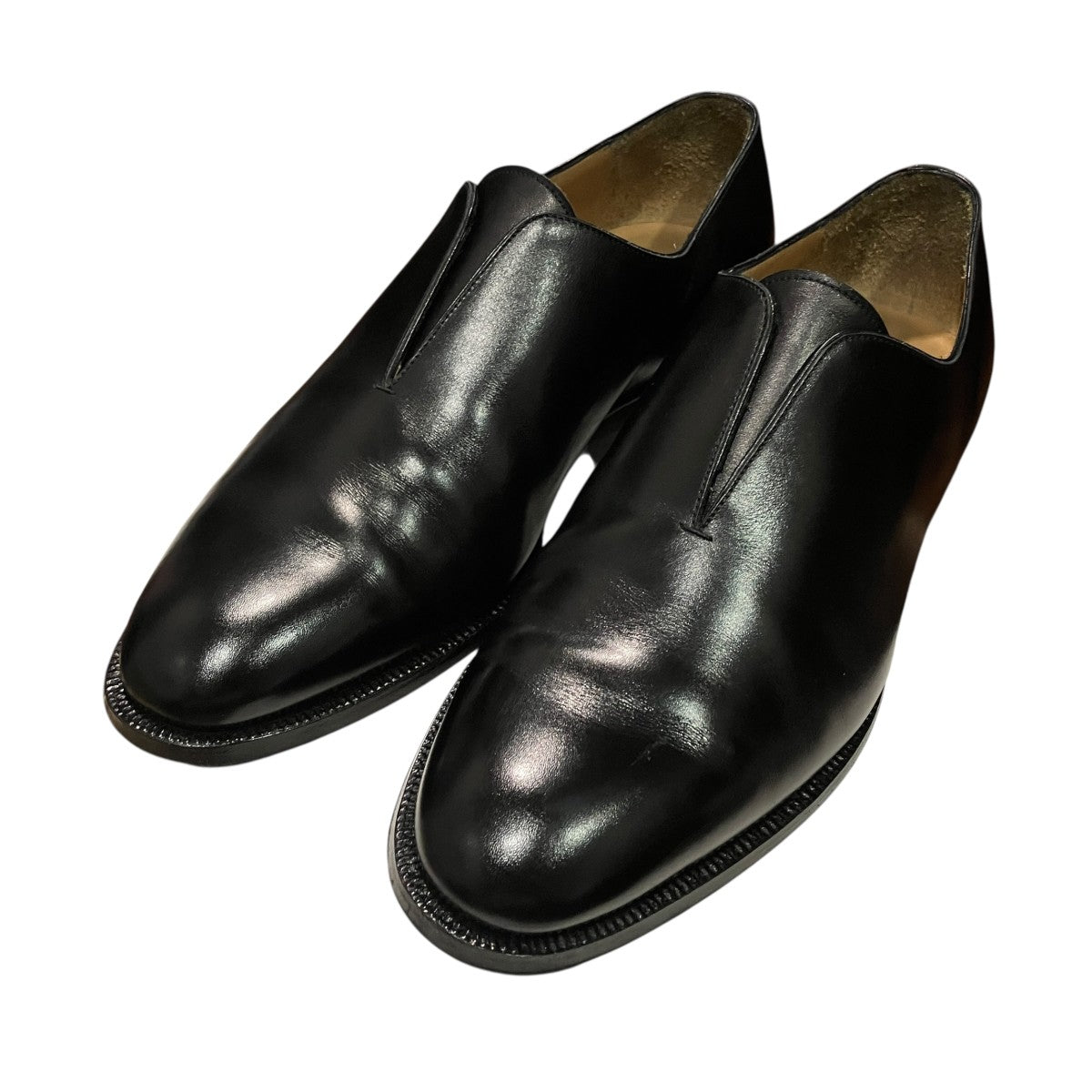 CENTER ELASTIC SHOESレザーシューズY27717
