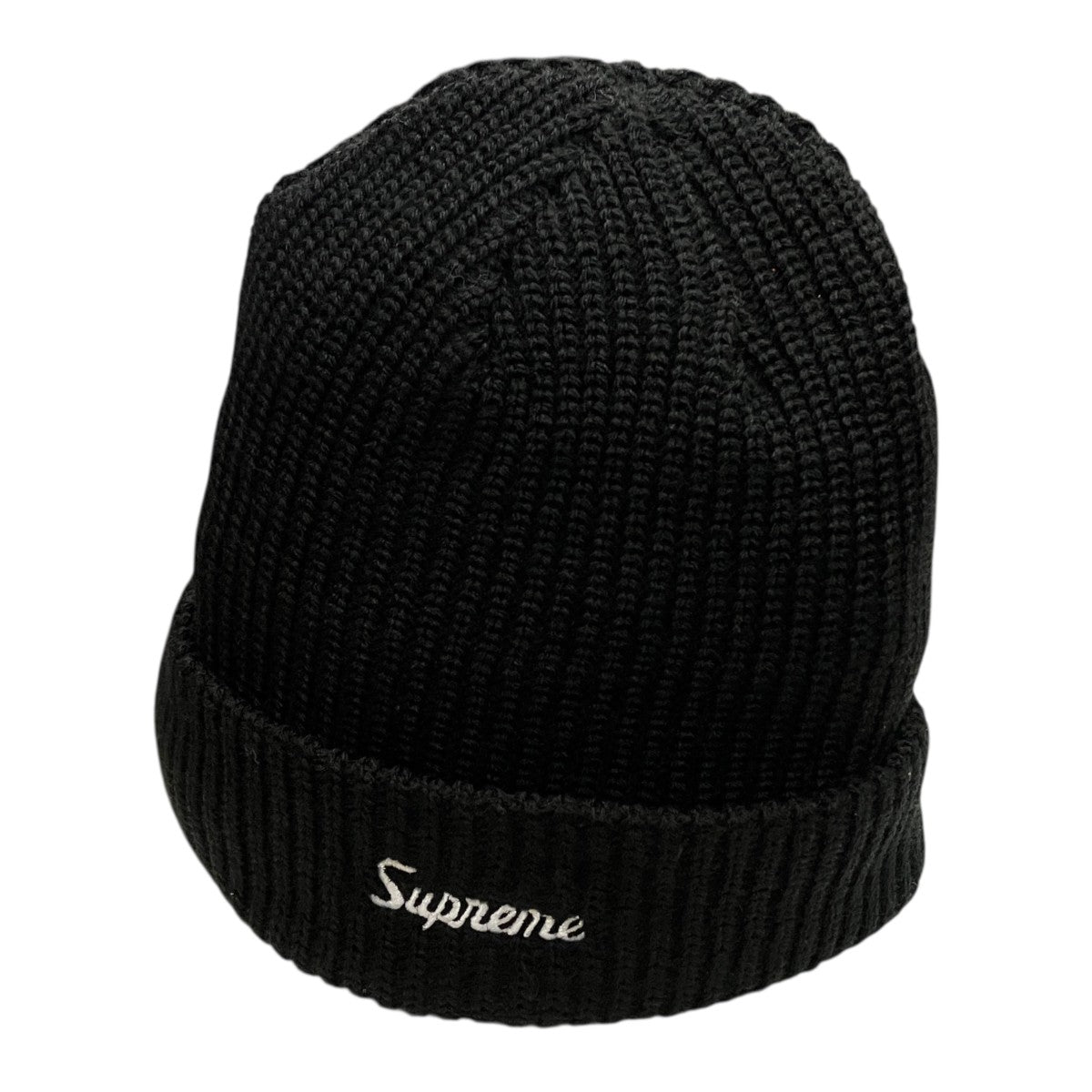 Loose Gauge Beanieロゴ刺しゅうニット帽