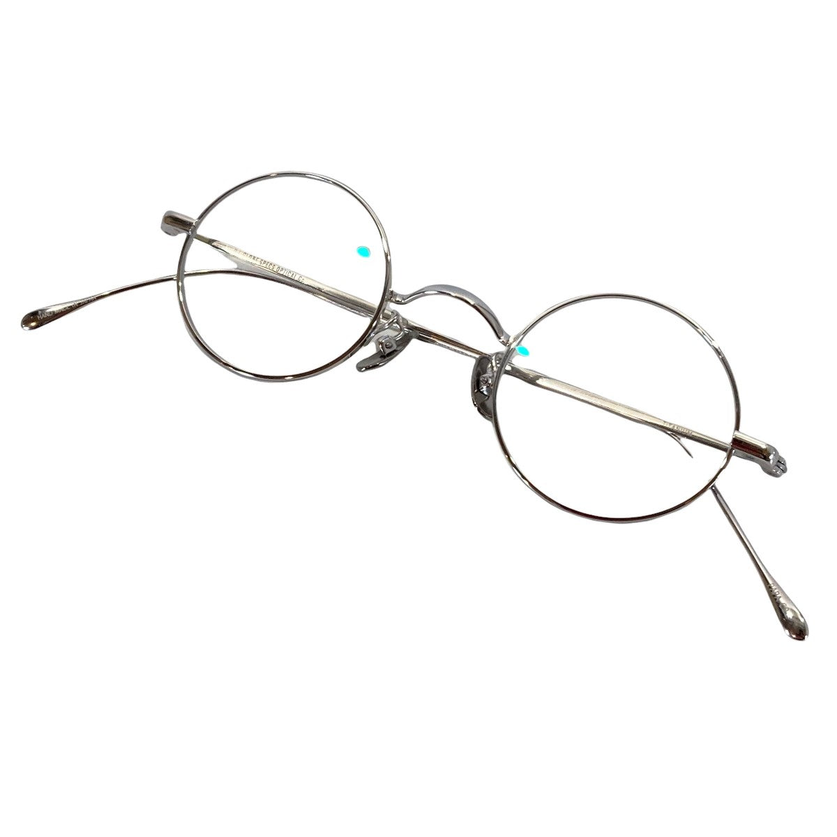 O．J． GLOBE SPECS OPTICAL Co．(オールドジョーグローブスペックスオプティカルコー) PAPA　眼鏡 シルバー サイズ  13｜【公式】カインドオルオンライン ブランド古着・中古通販【kindal】