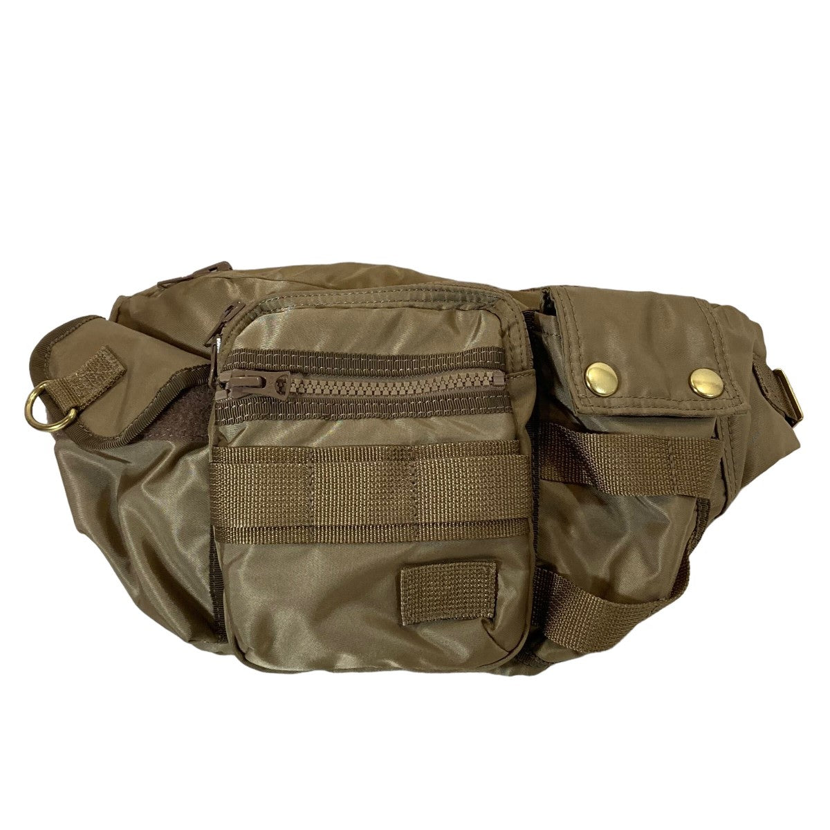 sacai(サカイ) ×PORTER Tactical Bum Bag ウェストバッグ カーキ サイズ 13｜【公式】カインドオルオンライン  ブランド古着・中古通販【kindal】